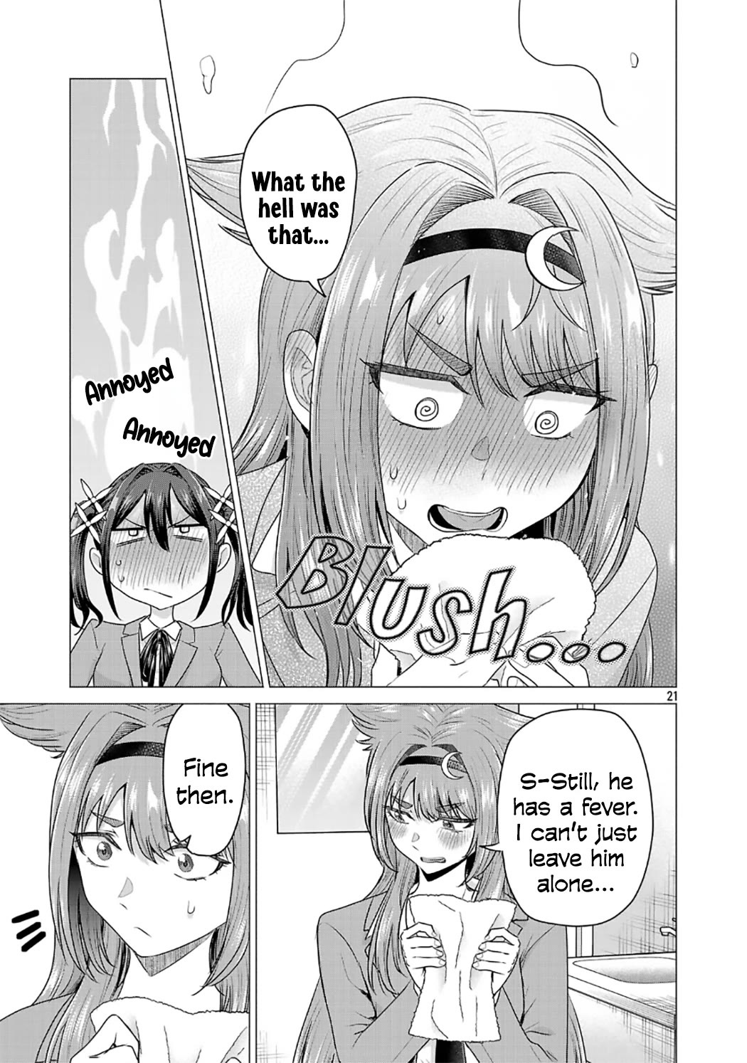 I Want the Losing Heroine to Win!! Chapter 6 page 21 - Chapter 6: Ayame Takabi Wants to Take Care of Him!