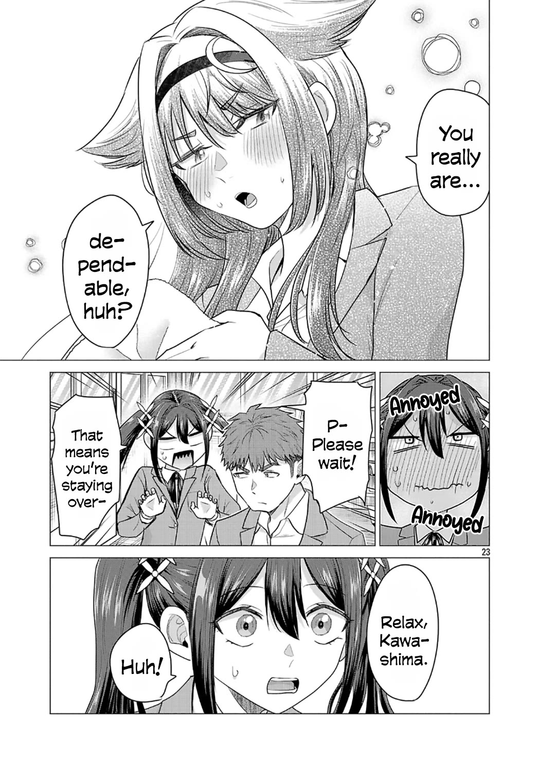 I Want the Losing Heroine to Win!! Chapter 6 page 23 - Chapter 6: Ayame Takabi Wants to Take Care of Him!