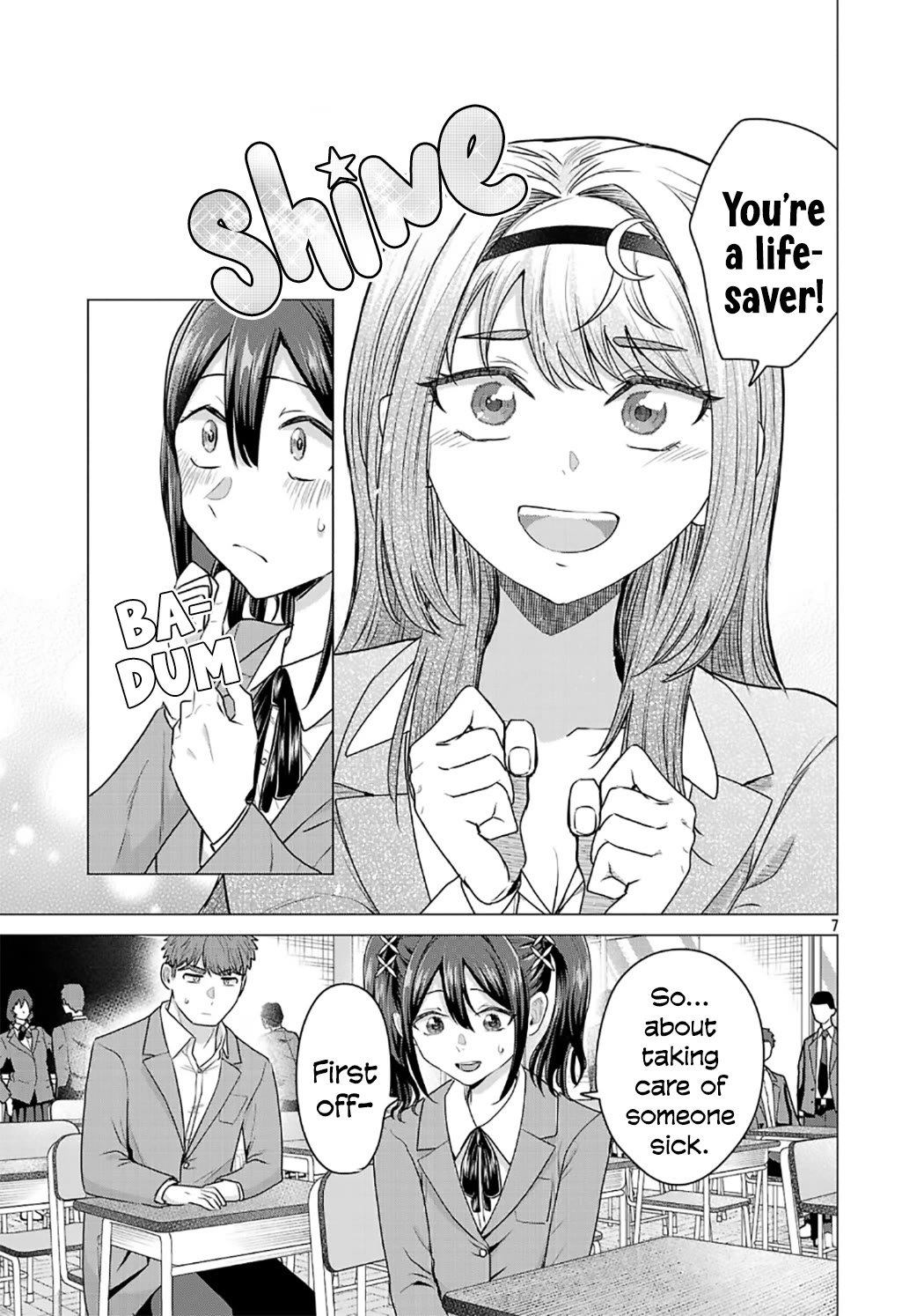 I Want the Losing Heroine to Win!! Chapter 6 page 7 - Chapter 6: Ayame Takabi Wants to Take Care of Him!