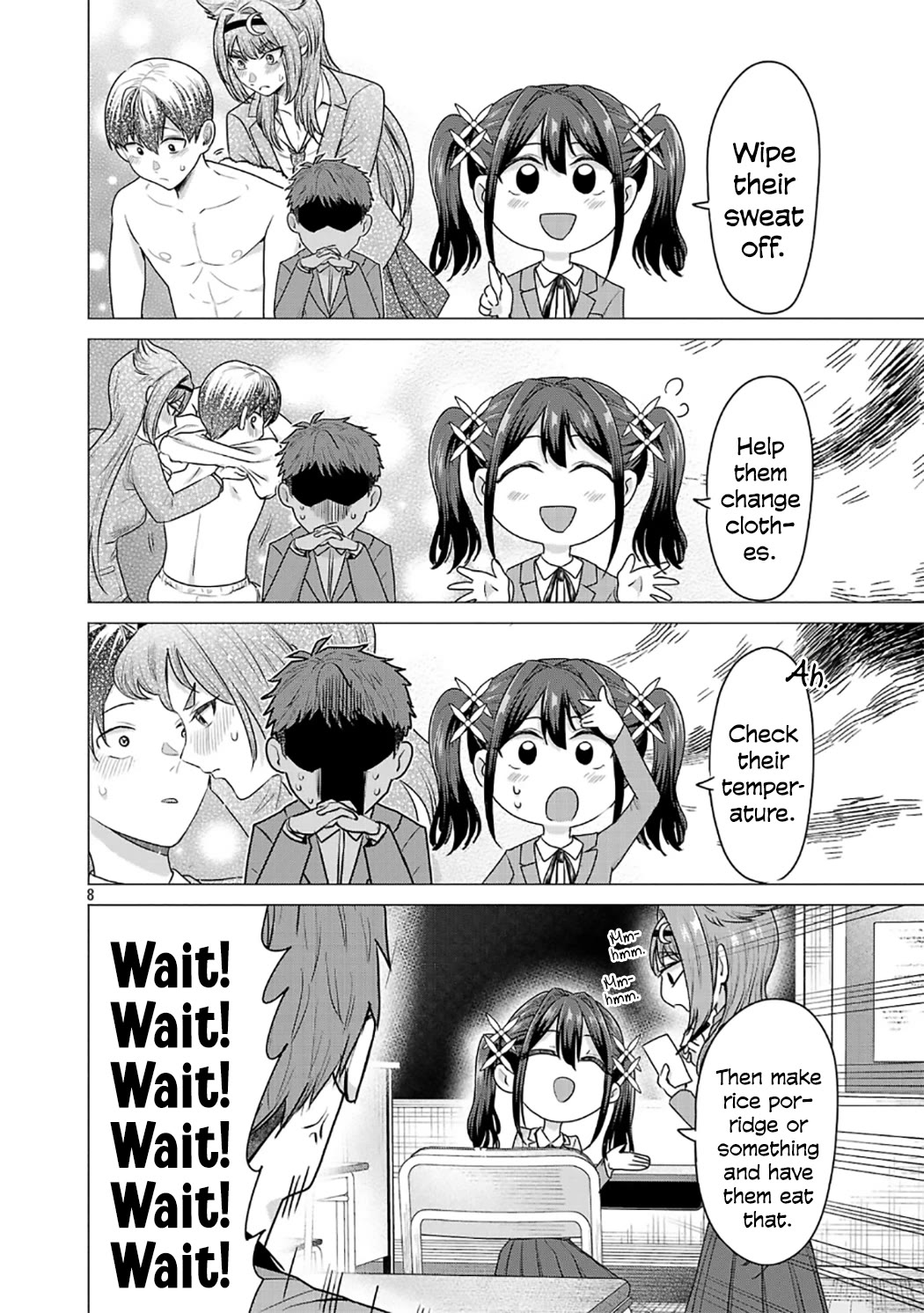 I Want the Losing Heroine to Win!! Chapter 6 page 8 - Chapter 6: Ayame Takabi Wants to Take Care of Him!
