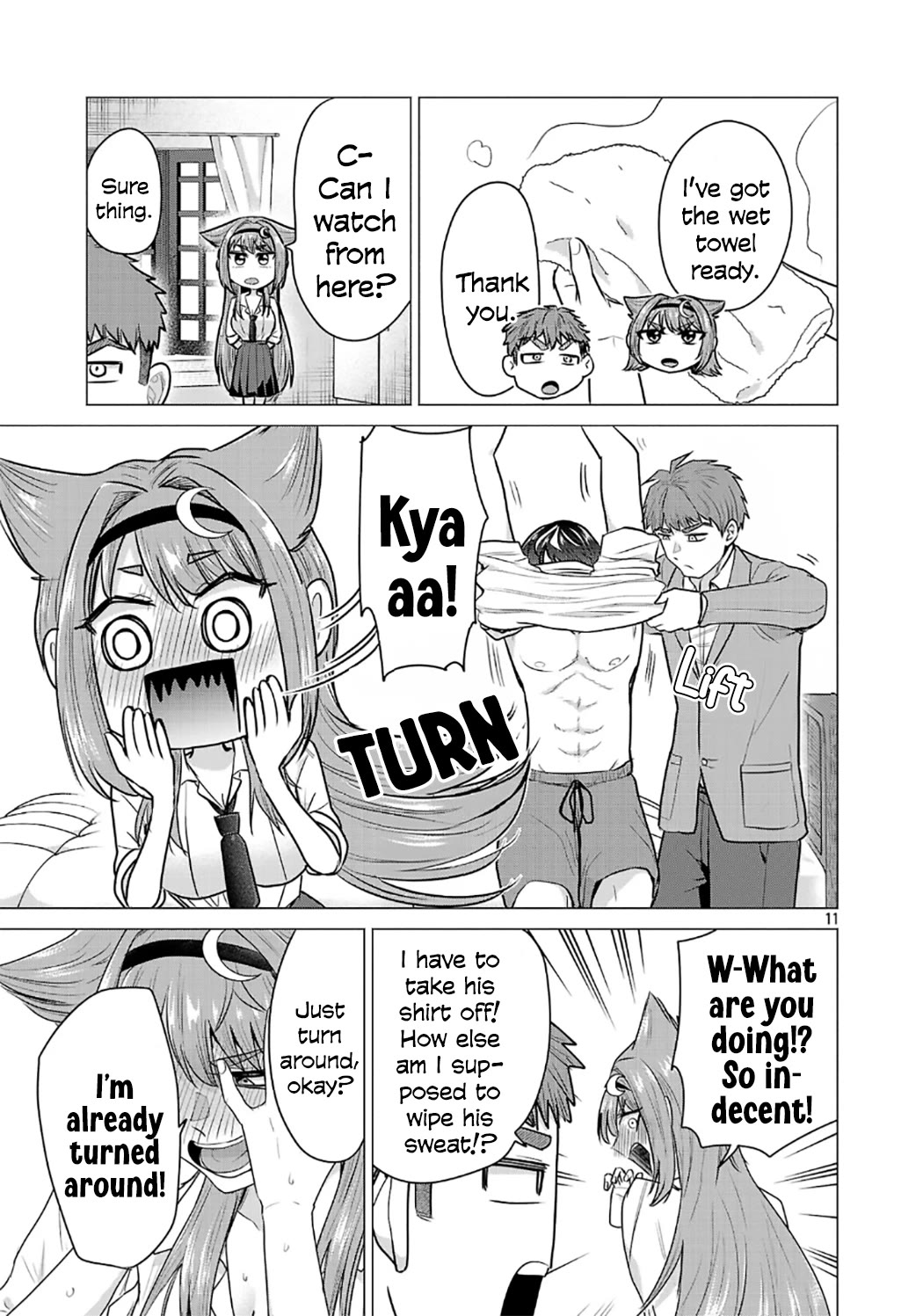I Want the Losing Heroine to Win!! Chapter 7 page 11 - Chapter 7: I Want to Stop the Sick Visit Event!