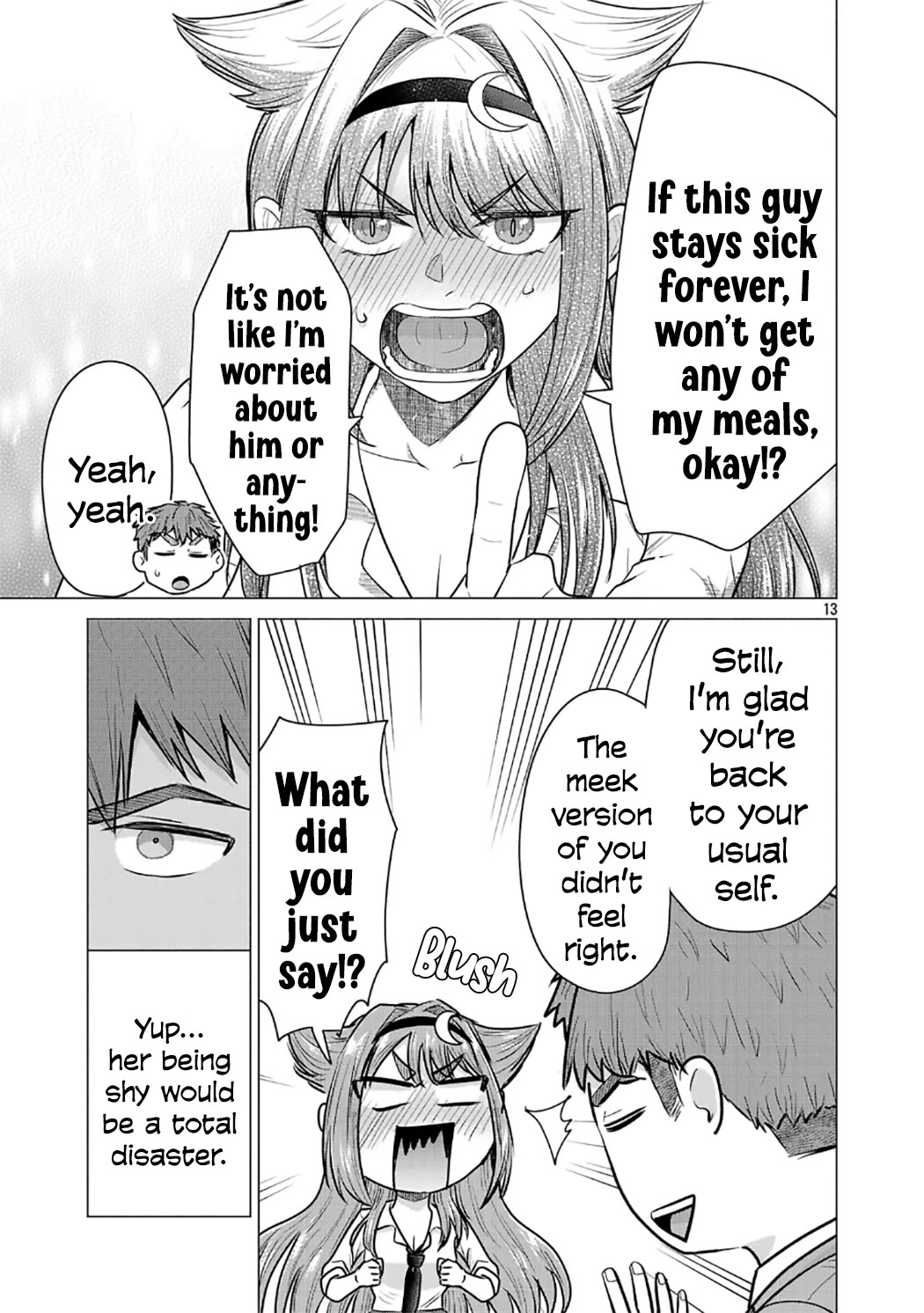 I Want the Losing Heroine to Win!! Chapter 7 page 13 - Chapter 7: I Want to Stop the Sick Visit Event!