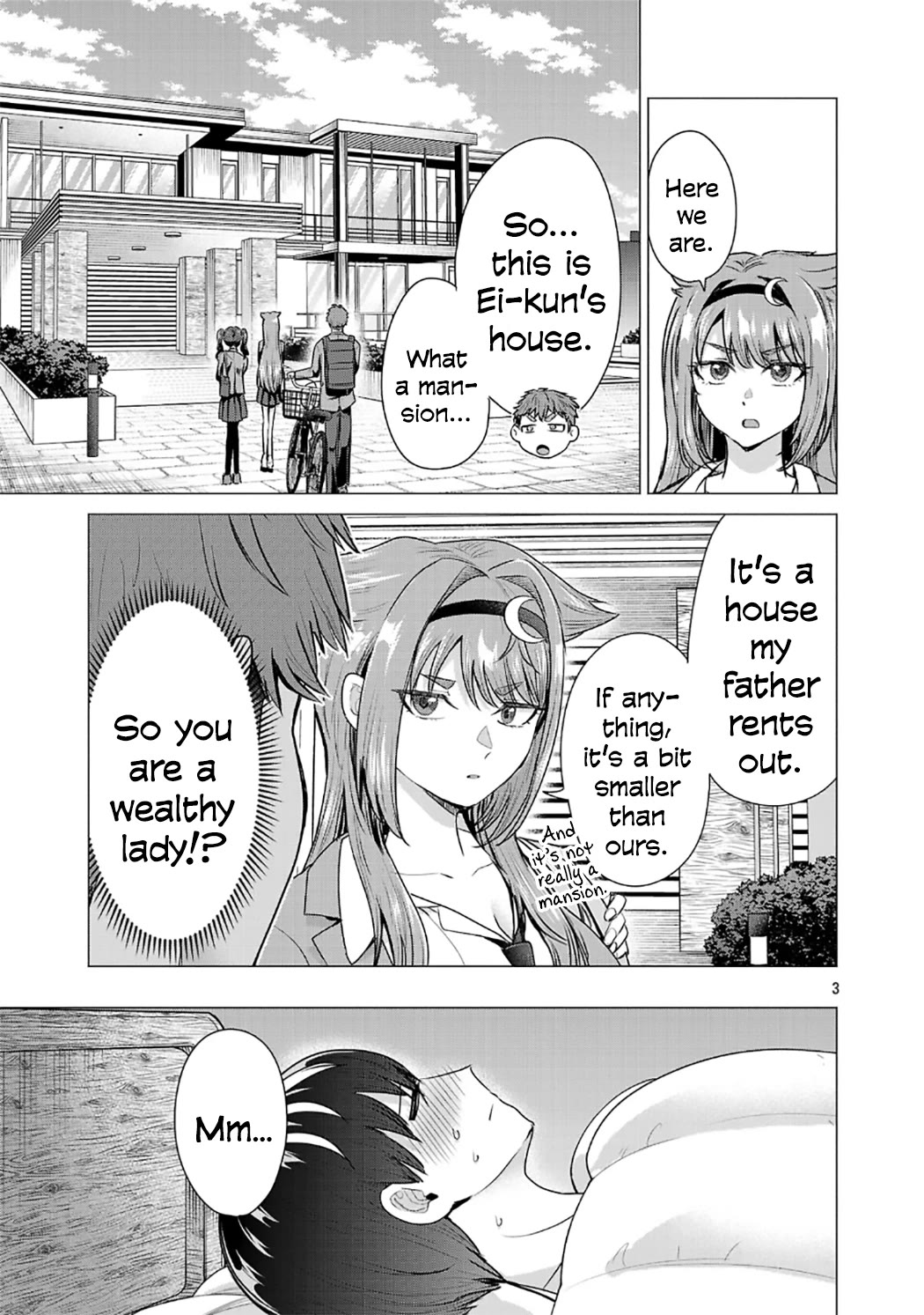 I Want the Losing Heroine to Win!! Chapter 7 page 3 - Chapter 7: I Want to Stop the Sick Visit Event!