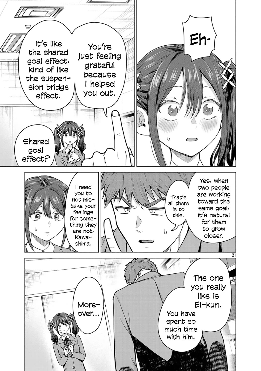 I Want the Losing Heroine to Win!! Chapter 8 page 21 - Chapter 8: I Want to Know How She Really Feels!