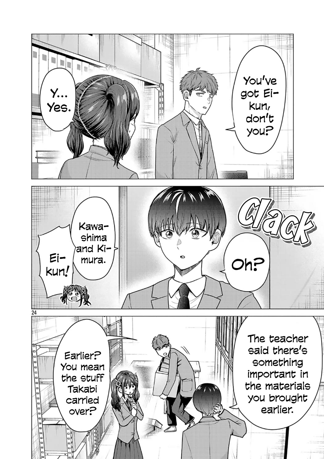 I Want the Losing Heroine to Win!! Chapter 8 page 24 - Chapter 8: I Want to Know How She Really Feels!