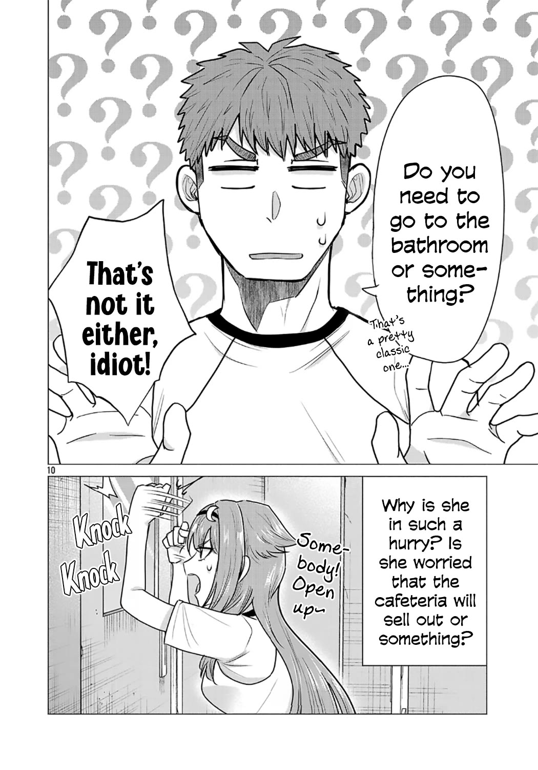 I Want the Losing Heroine to Win!! Chapter 9 page 10 - Chapter 9: I Want to Escape the Gym Storage Room!