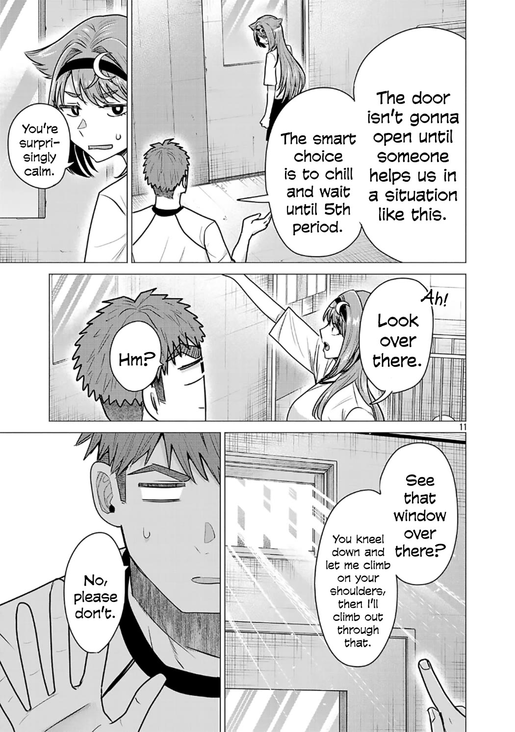I Want the Losing Heroine to Win!! Chapter 9 page 11 - Chapter 9: I Want to Escape the Gym Storage Room!