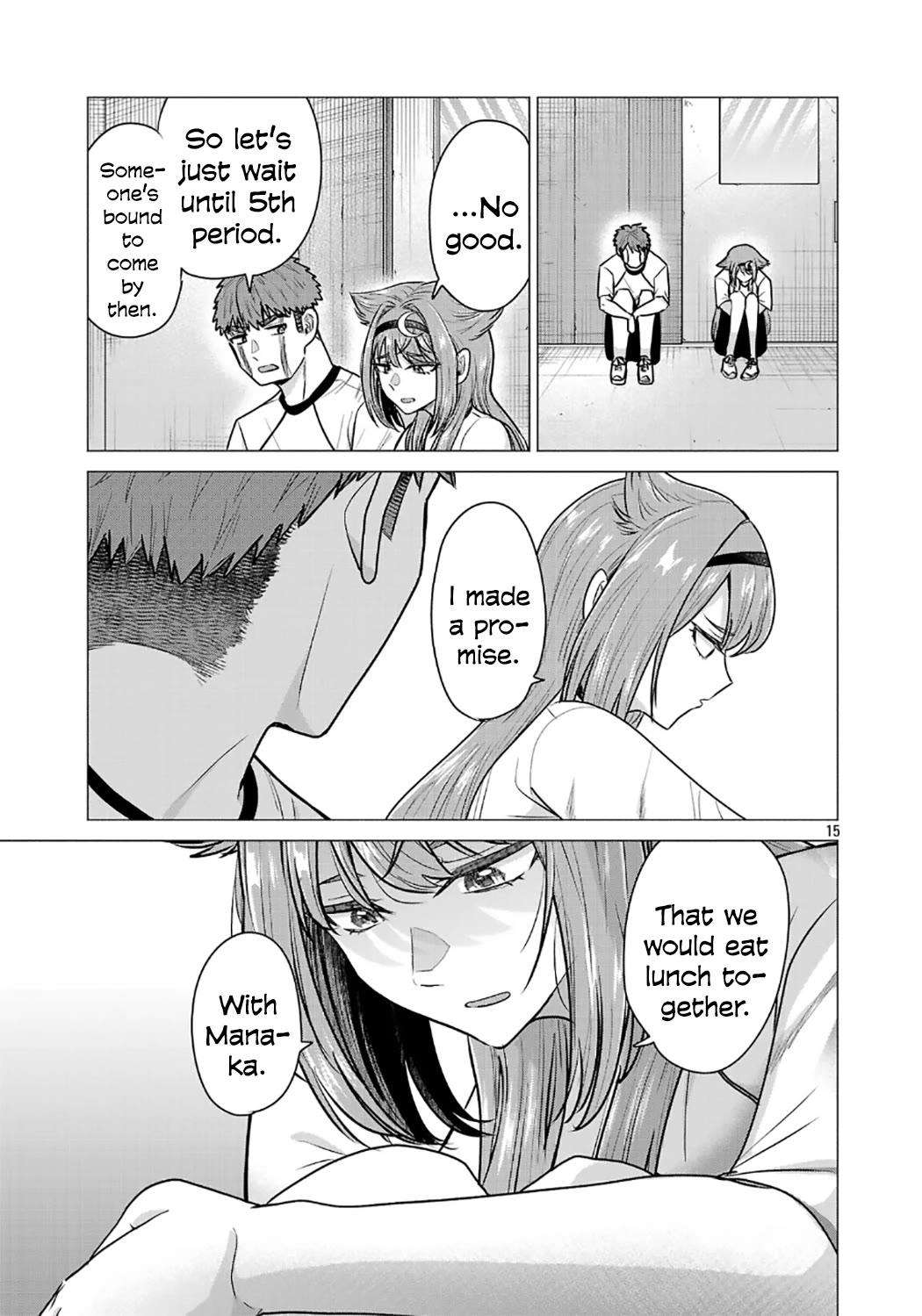 I Want the Losing Heroine to Win!! Chapter 9 page 15 - Chapter 9: I Want to Escape the Gym Storage Room!