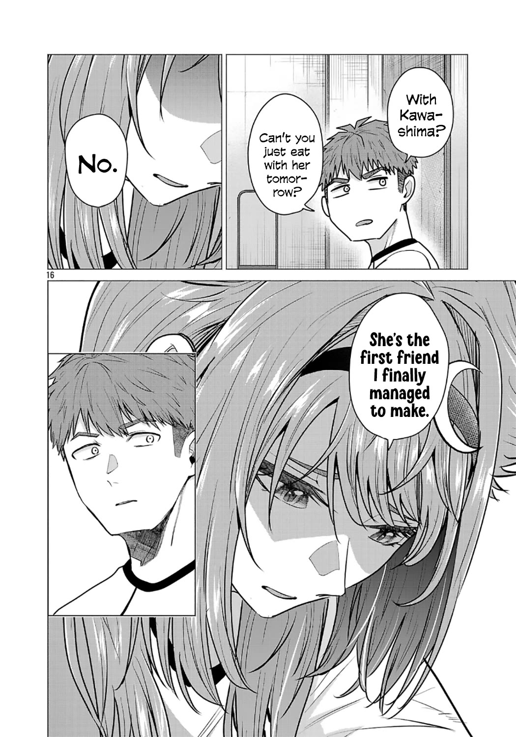 I Want the Losing Heroine to Win!! Chapter 9 page 16 - Chapter 9: I Want to Escape the Gym Storage Room!