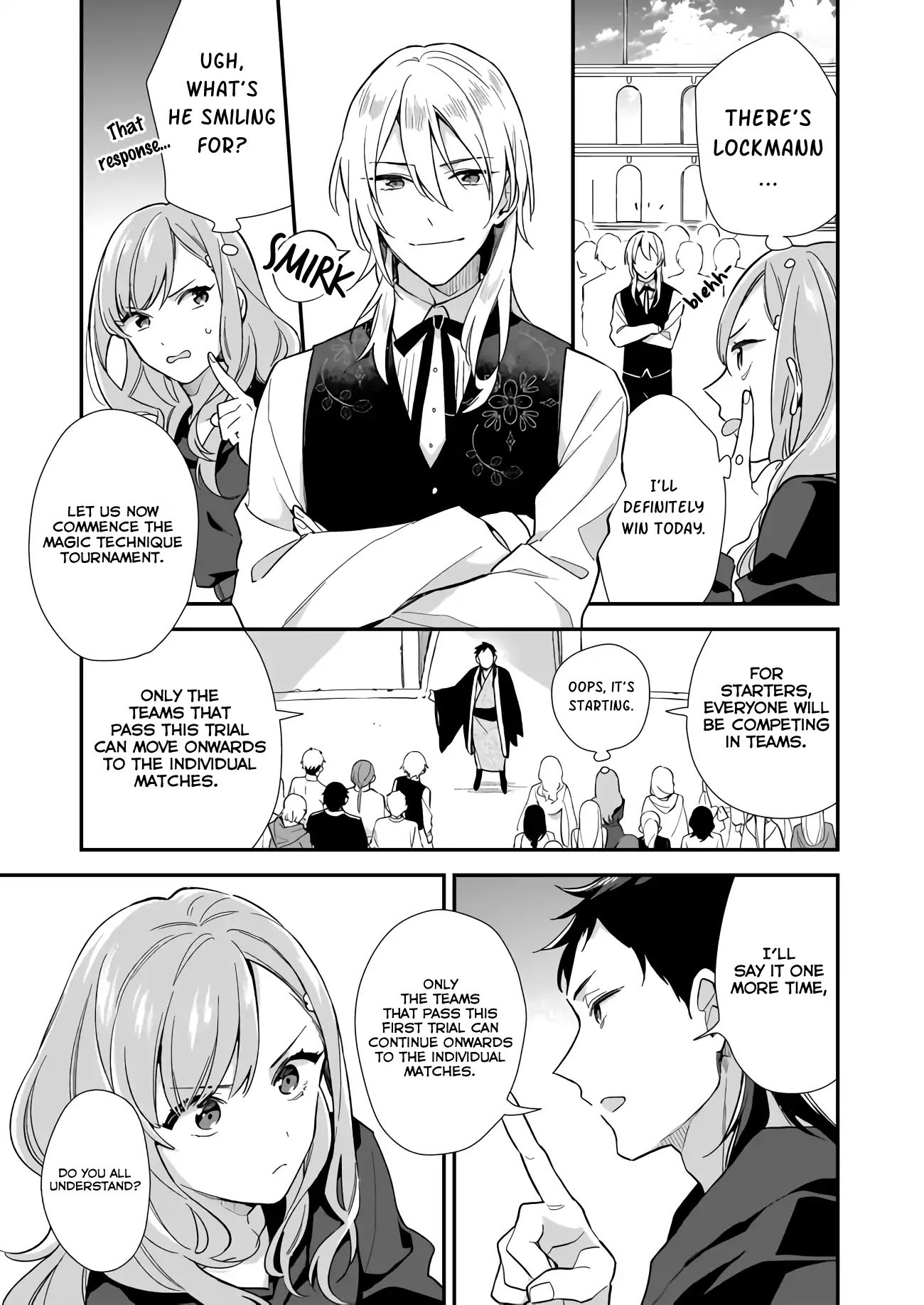 I Want to Be a Receptionist of The Magic World! Chapter 3.1 page 6 - Chapter 3.1