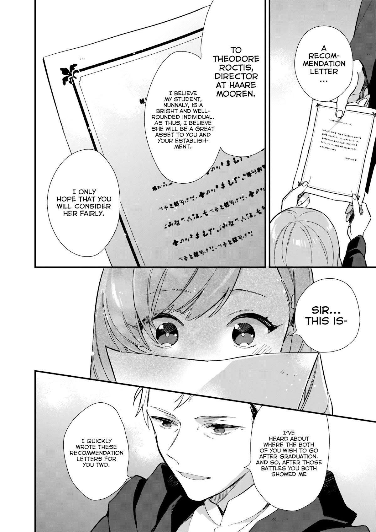 I Want to Be a Receptionist of The Magic World! Chapter 3.2 page 16 - Chapter 3.2
