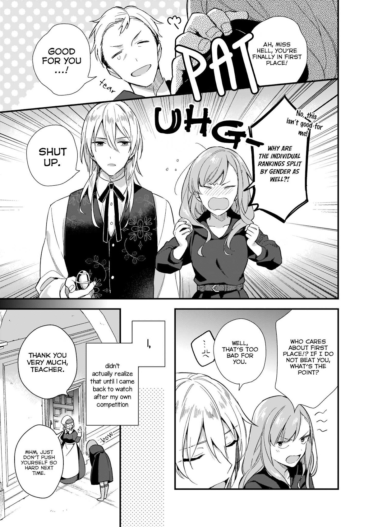 I Want to Be a Receptionist of The Magic World! Chapter 3.2 page 9 - Chapter 3.2