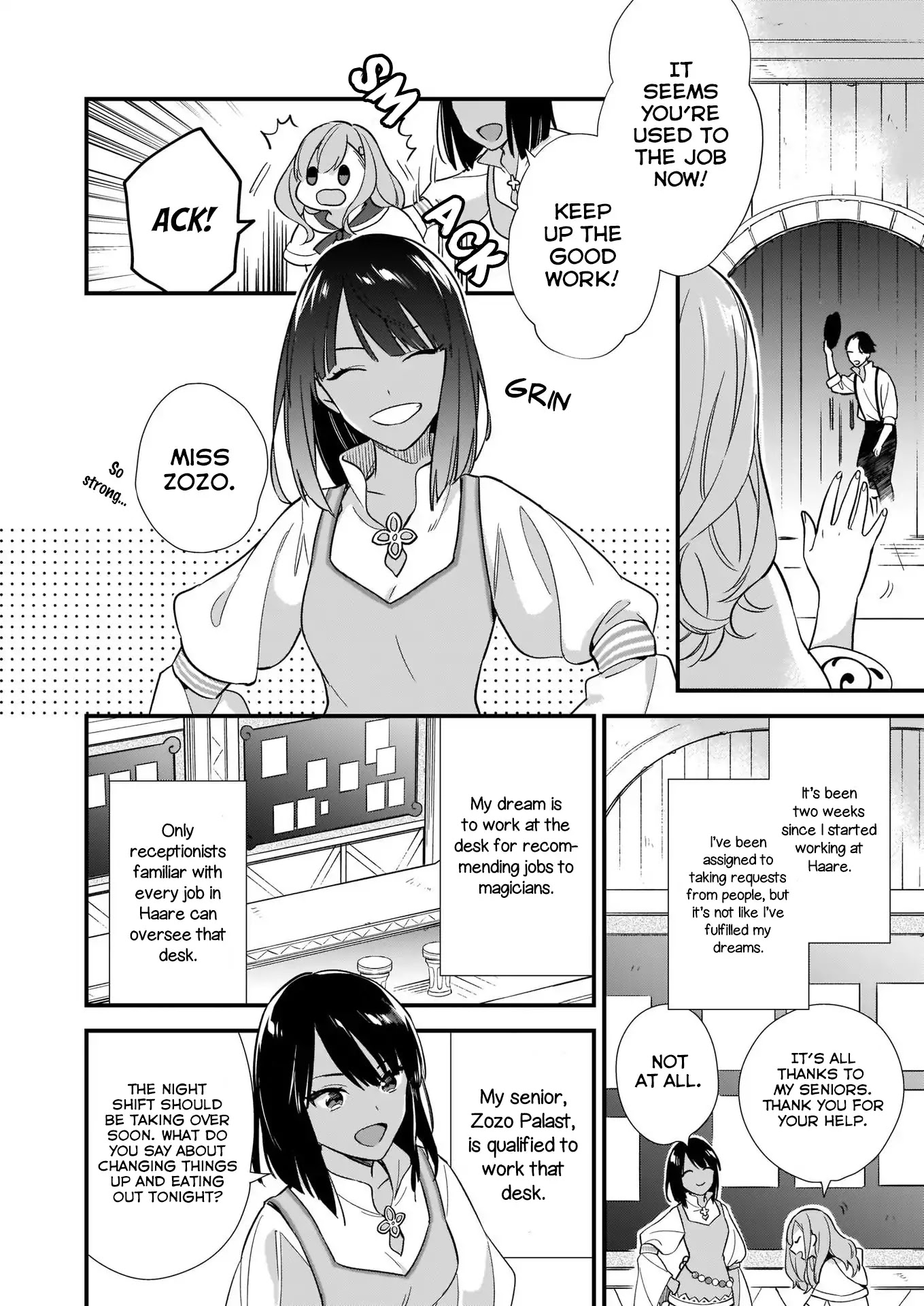 I Want to Be a Receptionist of The Magic World! Chapter 5 page 15 - Chapter 5