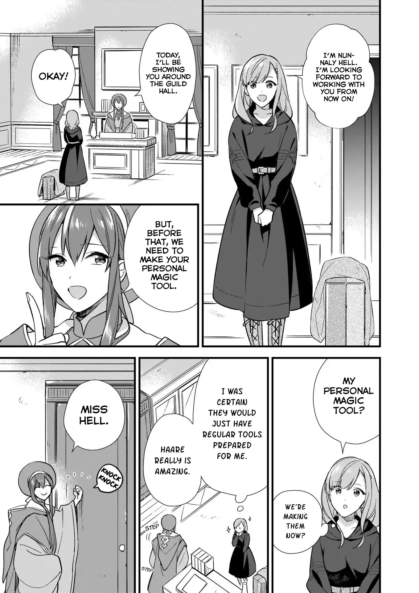 I Want to Be a Receptionist of The Magic World! Chapter 5 page 4 - Chapter 5