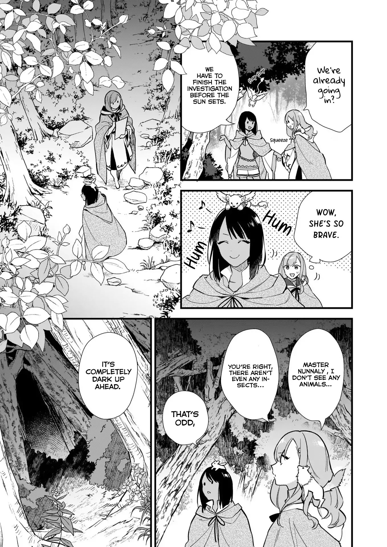 I Want to Be a Receptionist of The Magic World! Chapter 6.1 page 10 - Chapter 6.1