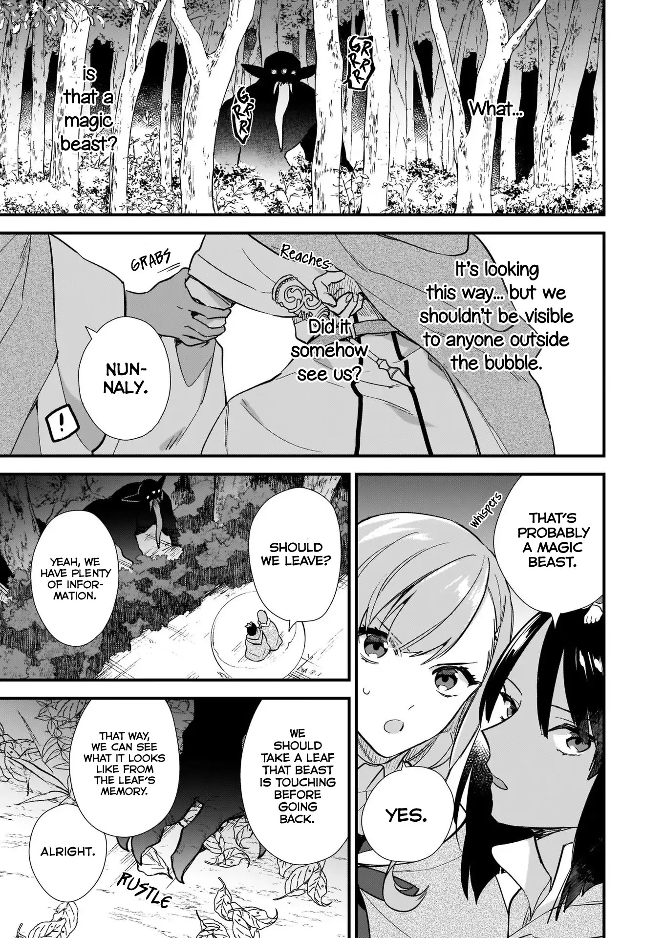 I Want to Be a Receptionist of The Magic World! Chapter 6.1 page 14 - Chapter 6.1