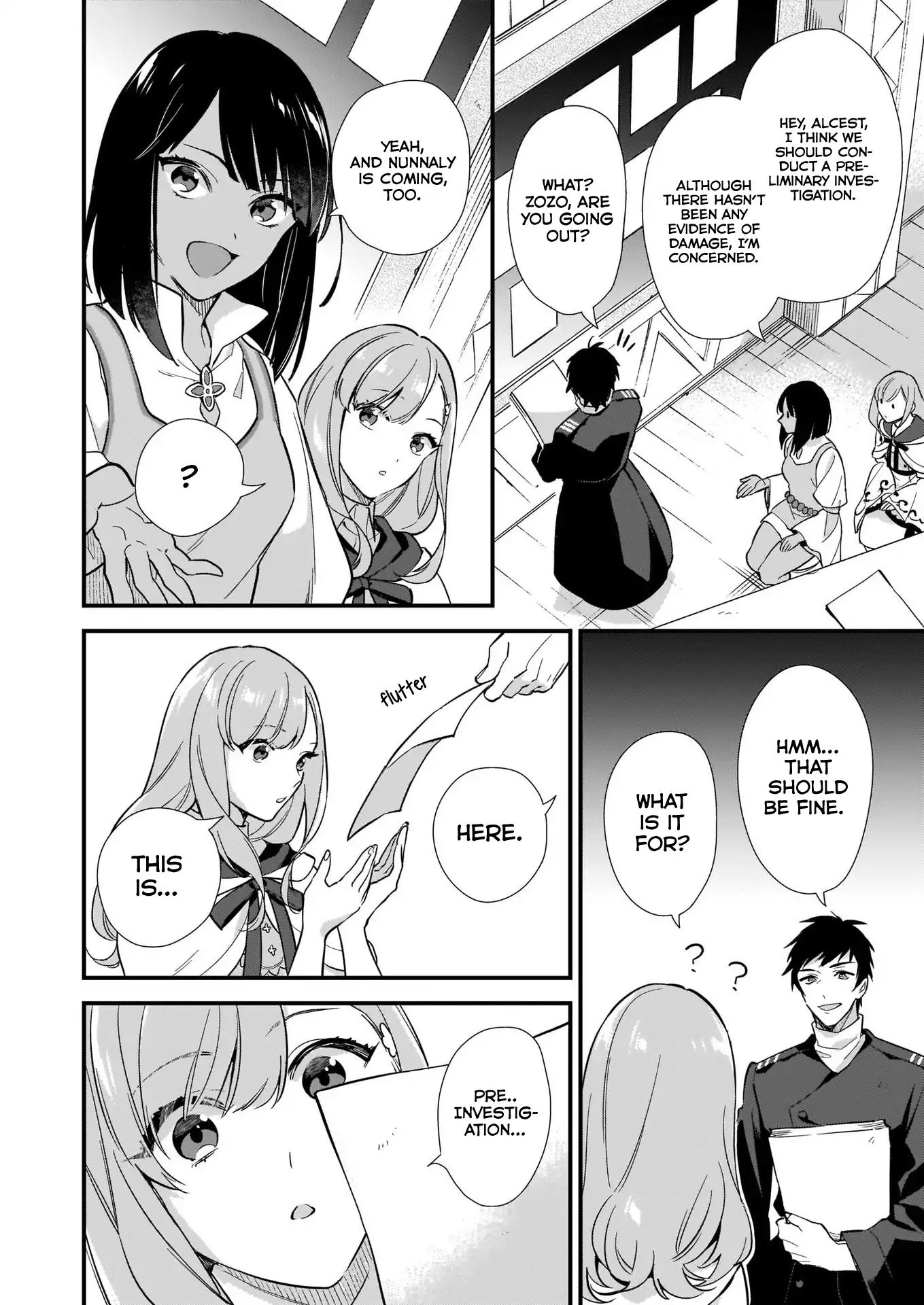 I Want to Be a Receptionist of The Magic World! Chapter 6.1 page 5 - Chapter 6.1