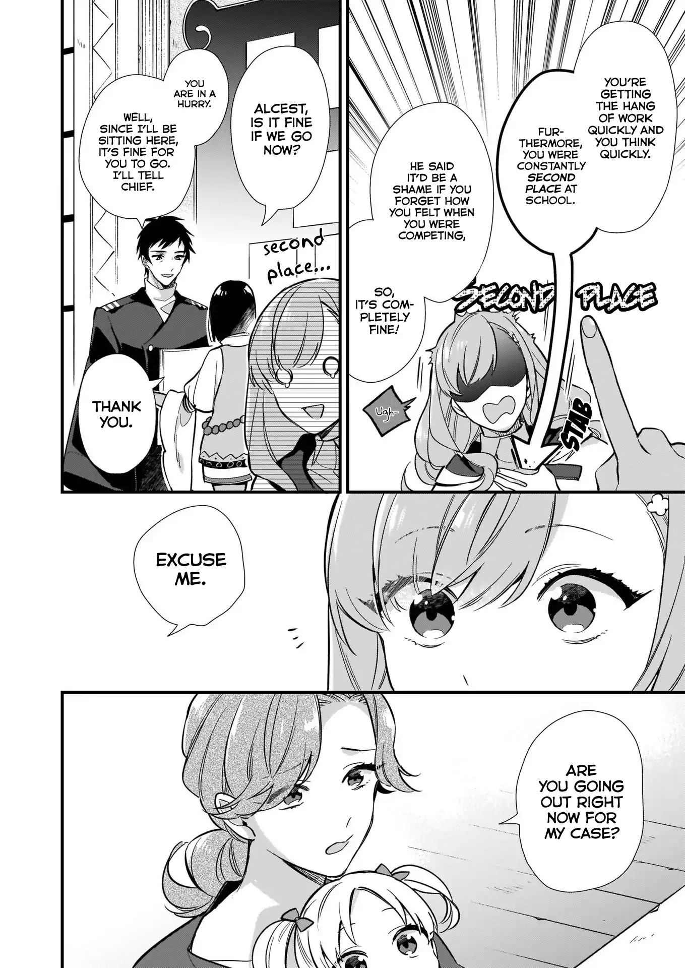 I Want to Be a Receptionist of The Magic World! Chapter 6.1 page 7 - Chapter 6.1