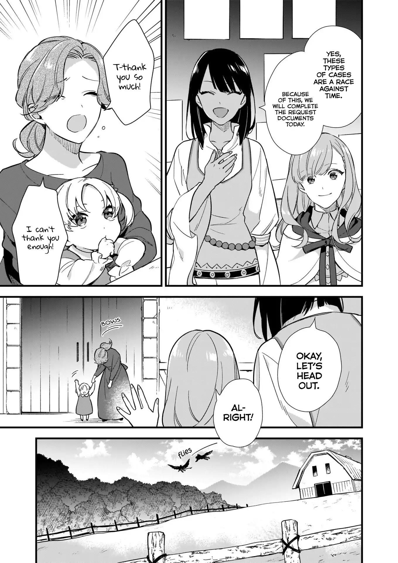 I Want to Be a Receptionist of The Magic World! Chapter 6.1 page 8 - Chapter 6.1