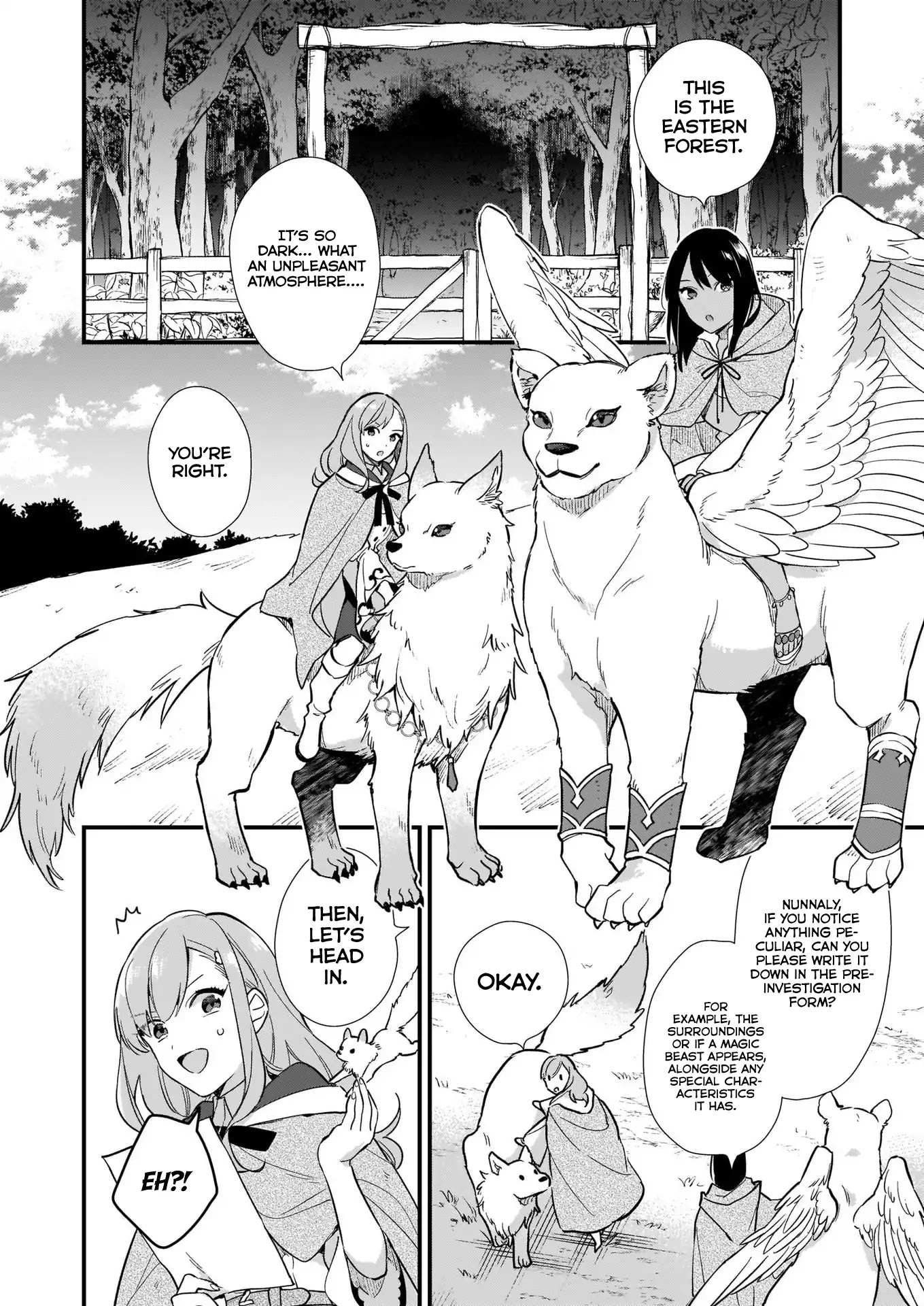 I Want to Be a Receptionist of The Magic World! Chapter 6.1 page 9 - Chapter 6.1