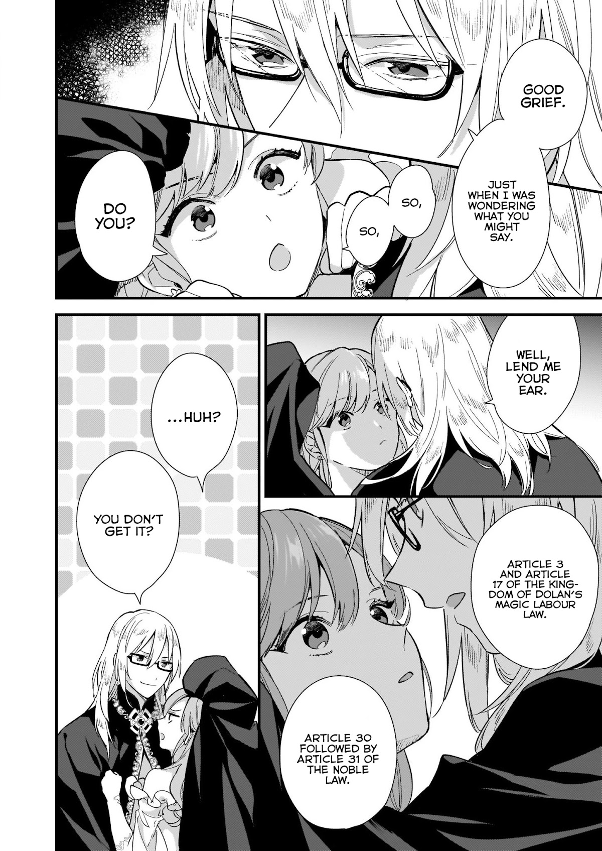 I Want to Be a Receptionist of The Magic World! Chapter 8 page 27 - Chapter 8