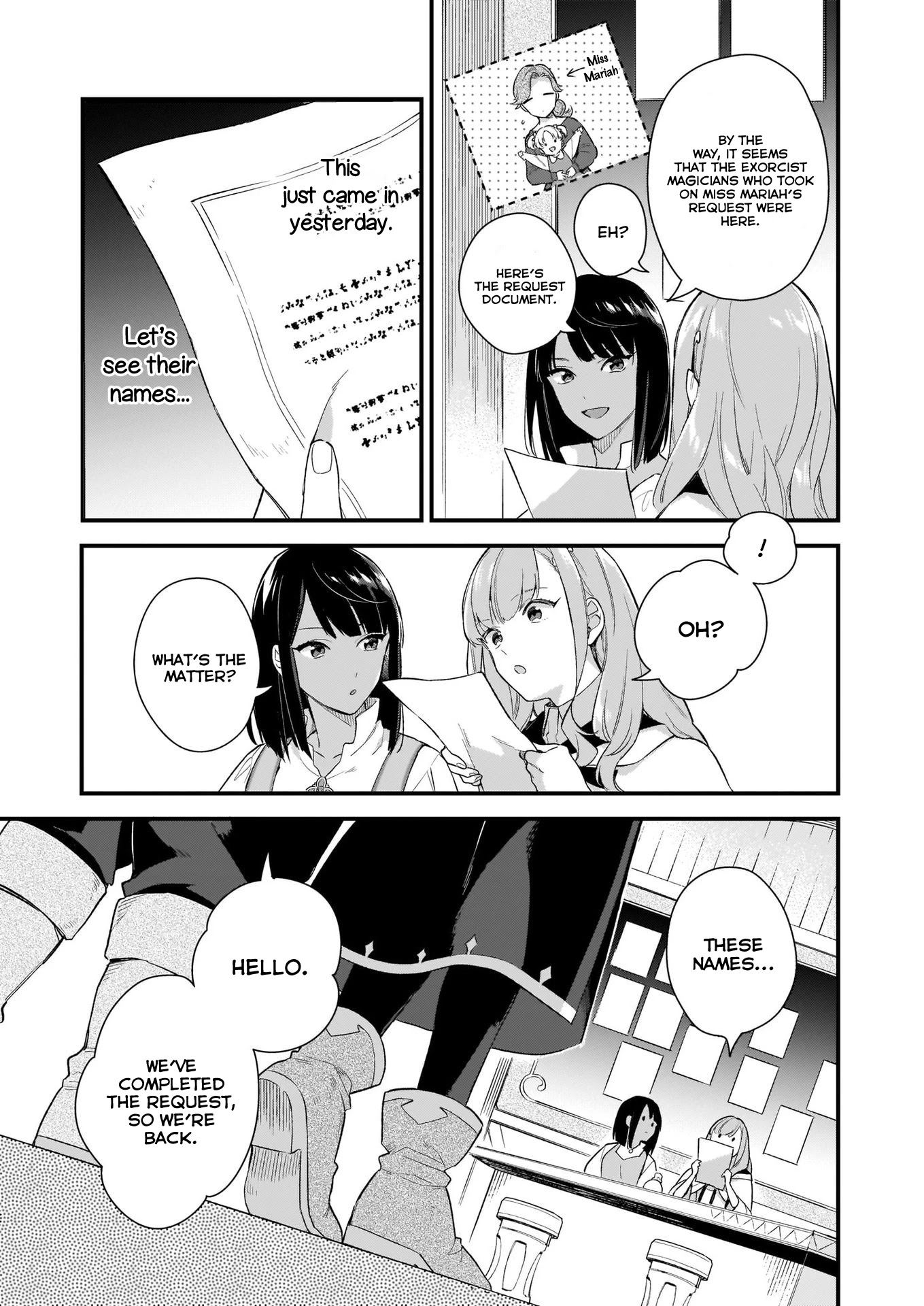 I Want to Be a Receptionist of The Magic World! Chapter 9 page 4 - Chapter 9