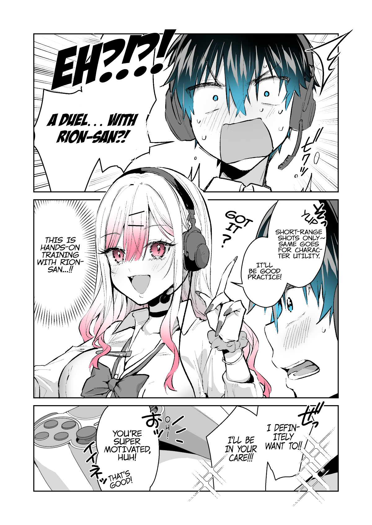 I want to be praised by a Gal Gamer! Chapter 28 page 2 - Chapter 28