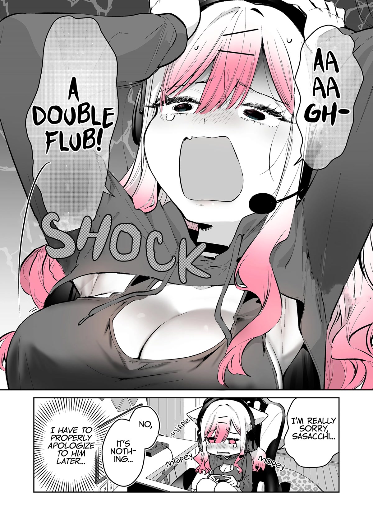 I want to be praised by a Gal Gamer! Chapter 30 page 8 - Chapter 30