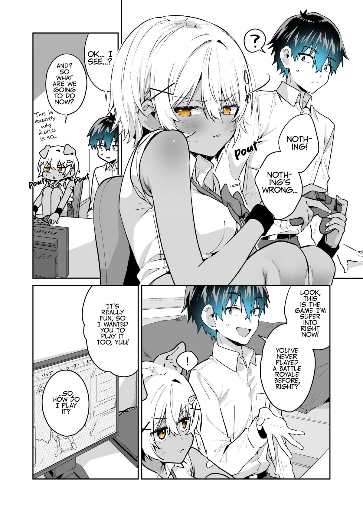 I want to be praised by a Gal Gamer! Chapter 32 page 10 - Chapter 32