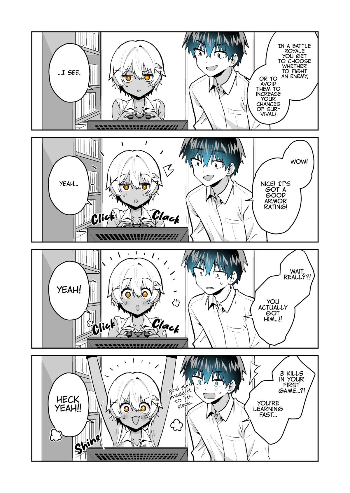 I want to be praised by a Gal Gamer! Chapter 32 page 11 - Chapter 32