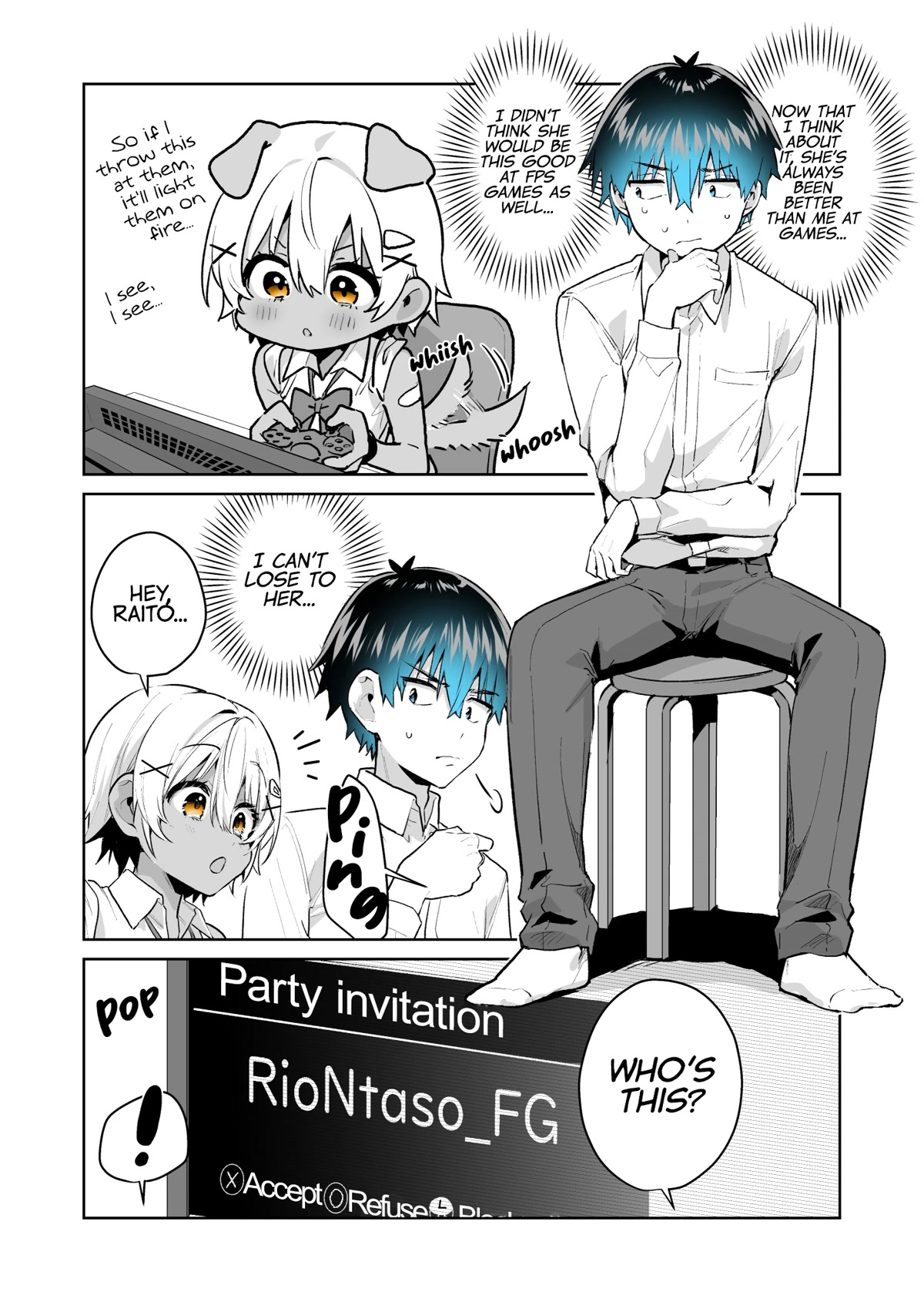 I want to be praised by a Gal Gamer! Chapter 32 page 14 - Chapter 32