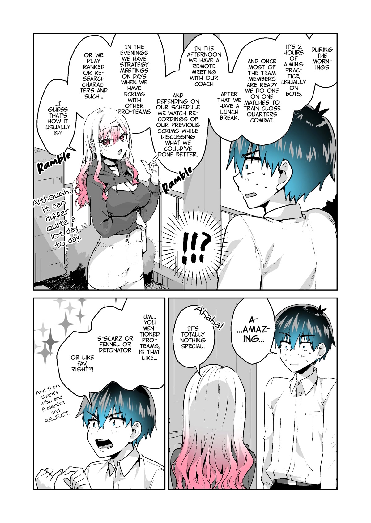 I want to be praised by a Gal Gamer! Chapter 33 page 6 - Chapter 33