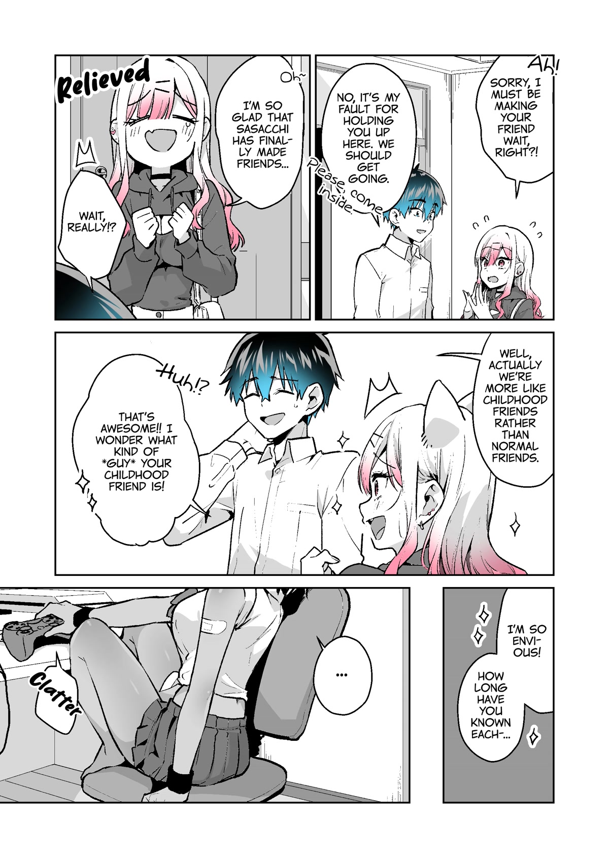 I want to be praised by a Gal Gamer! Chapter 33 page 9 - Chapter 33