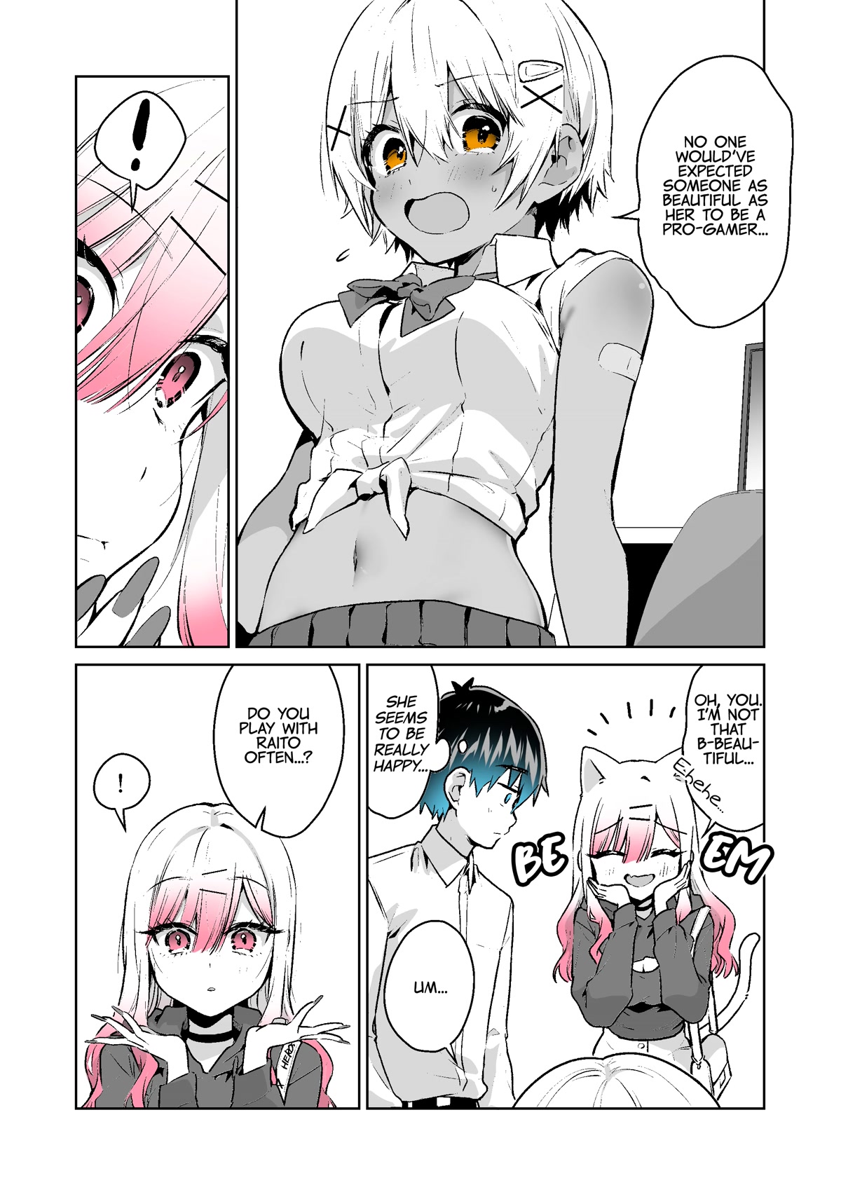 I want to be praised by a Gal Gamer! Chapter 34 page 4 - Chapter 34