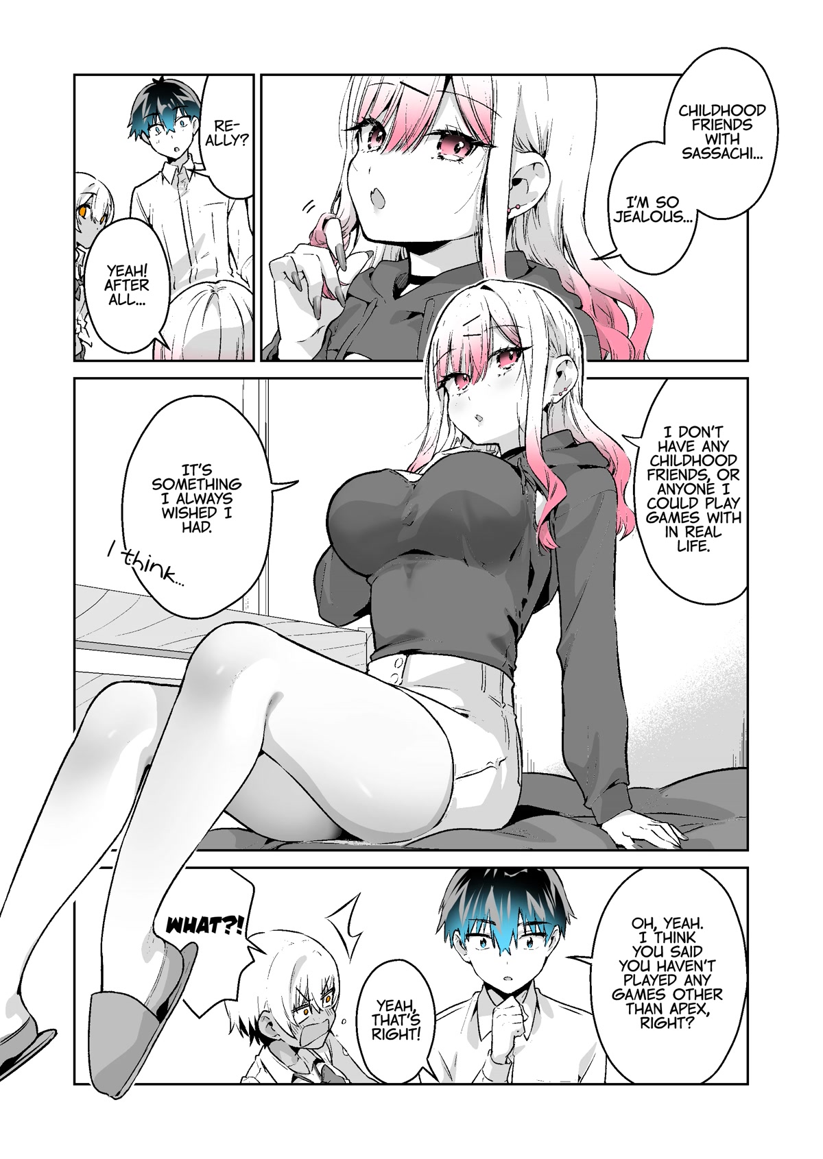 I want to be praised by a Gal Gamer! Chapter 34 page 8 - Chapter 34