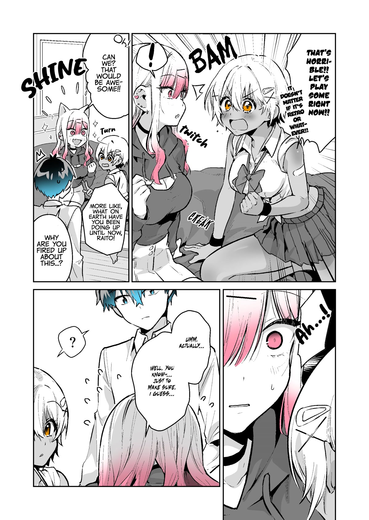 I want to be praised by a Gal Gamer! Chapter 34 page 9 - Chapter 34