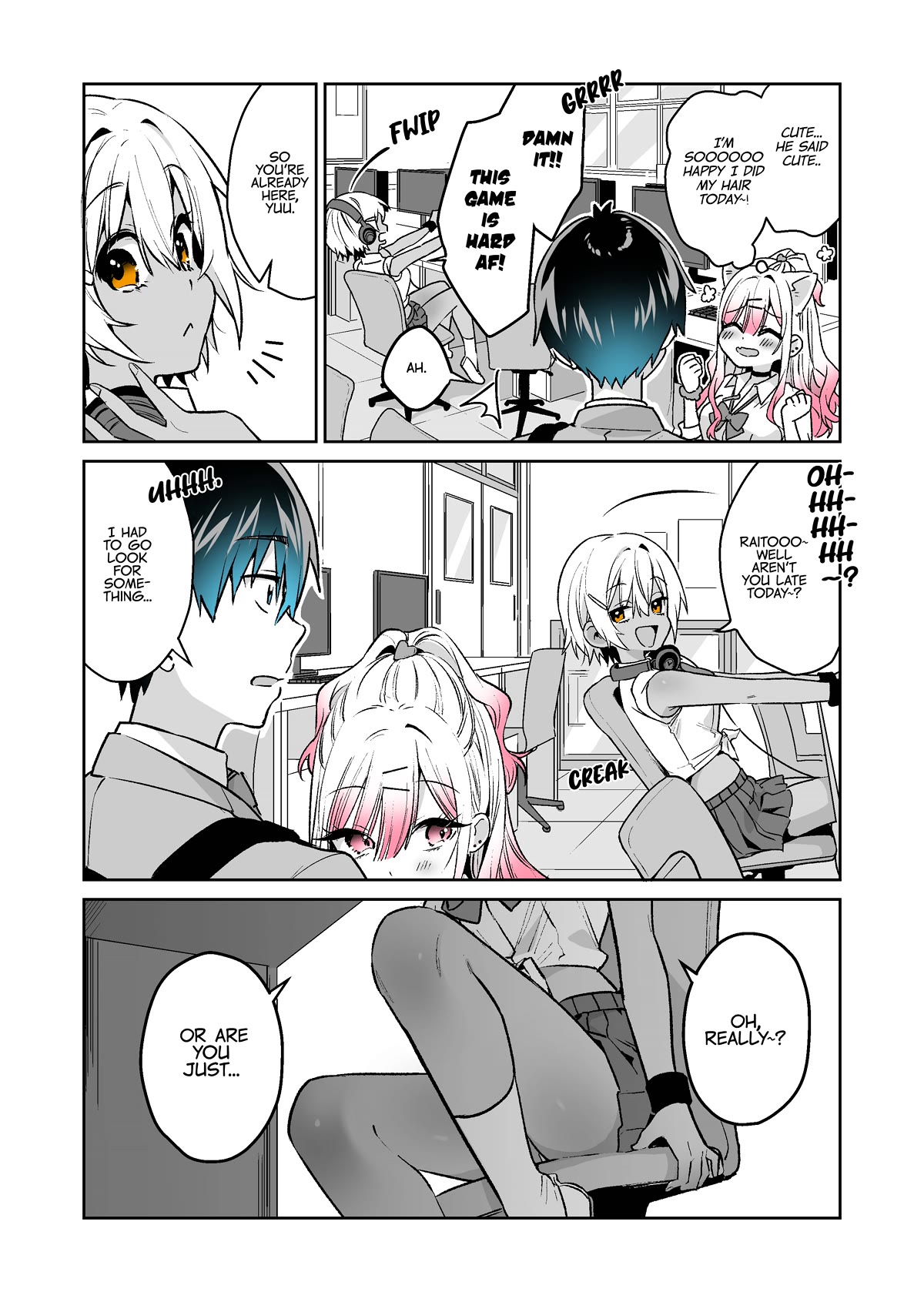 I want to be praised by a Gal Gamer! Chapter 38 page 6 - Chapter 38