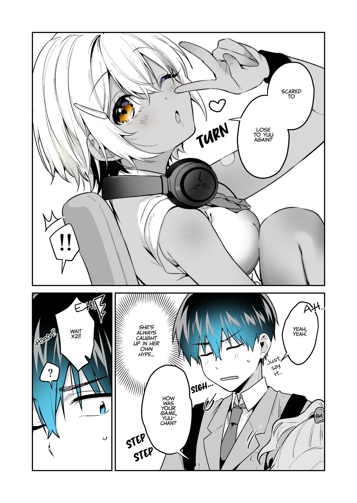 I want to be praised by a Gal Gamer! Chapter 38 page 7 - Chapter 38