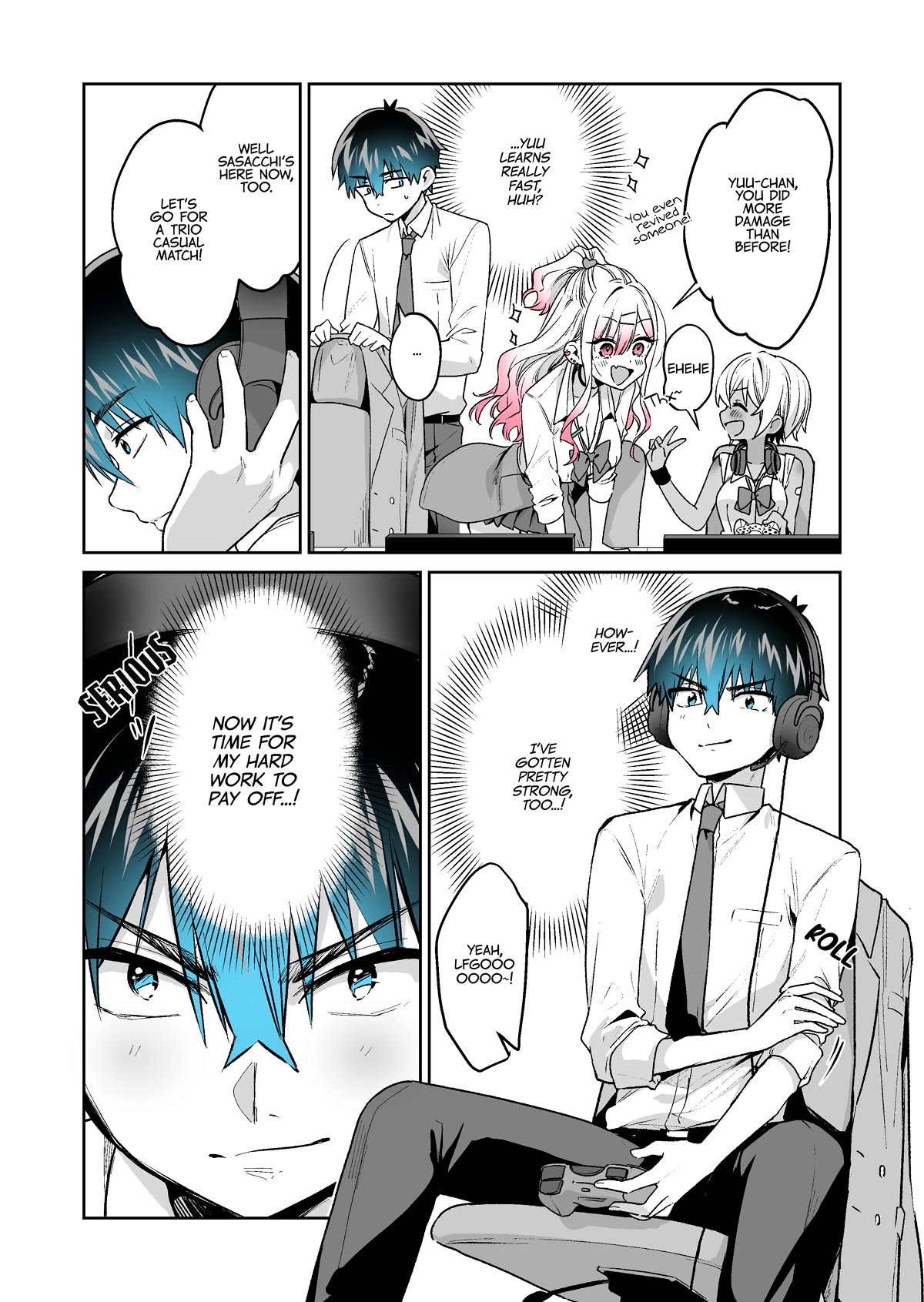 I want to be praised by a Gal Gamer! Chapter 38 page 8 - Chapter 38