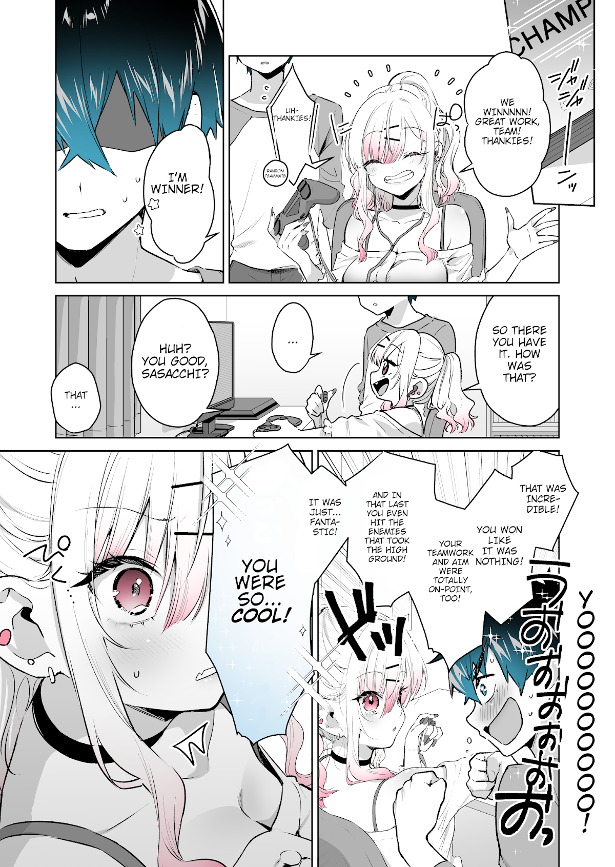 I want to be praised by a Gal Gamer! Chapter 5 page 3 - Chapter 5