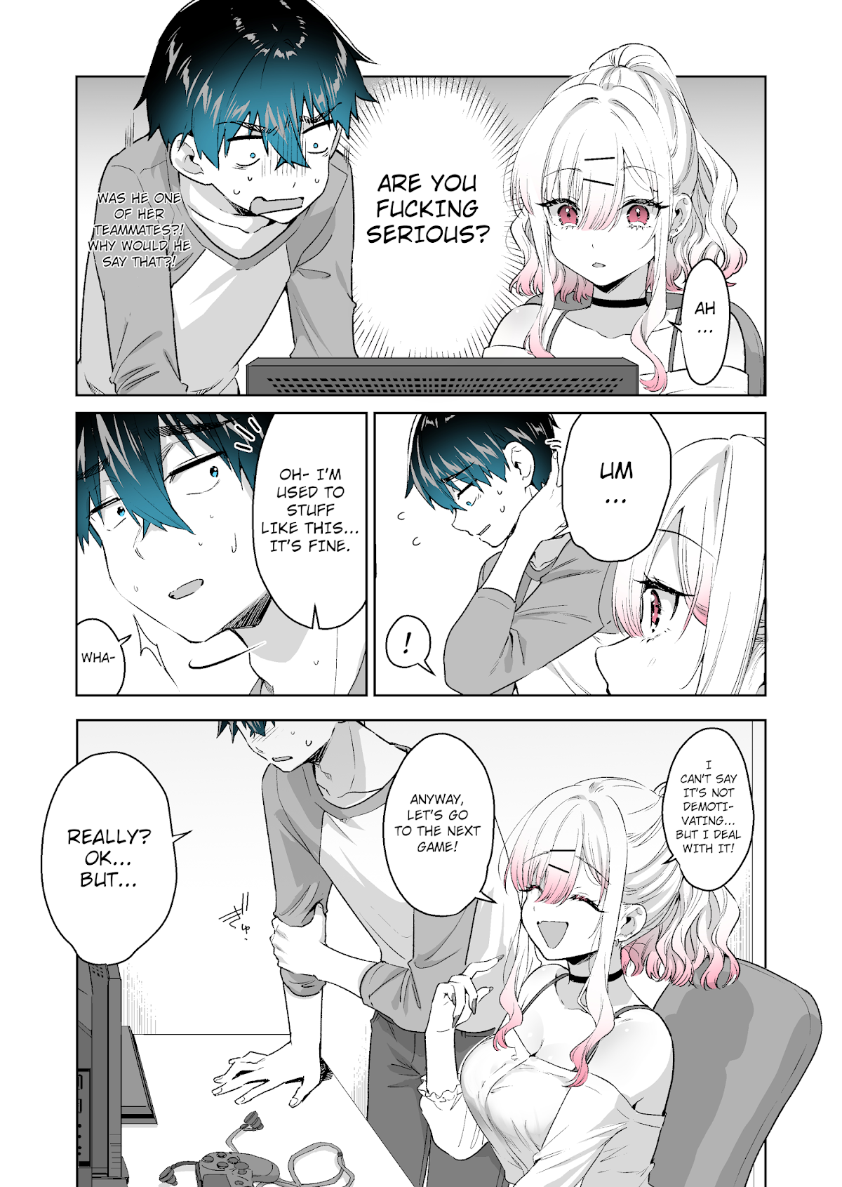 I want to be praised by a Gal Gamer! Chapter 6 page 2 - Chapter 6