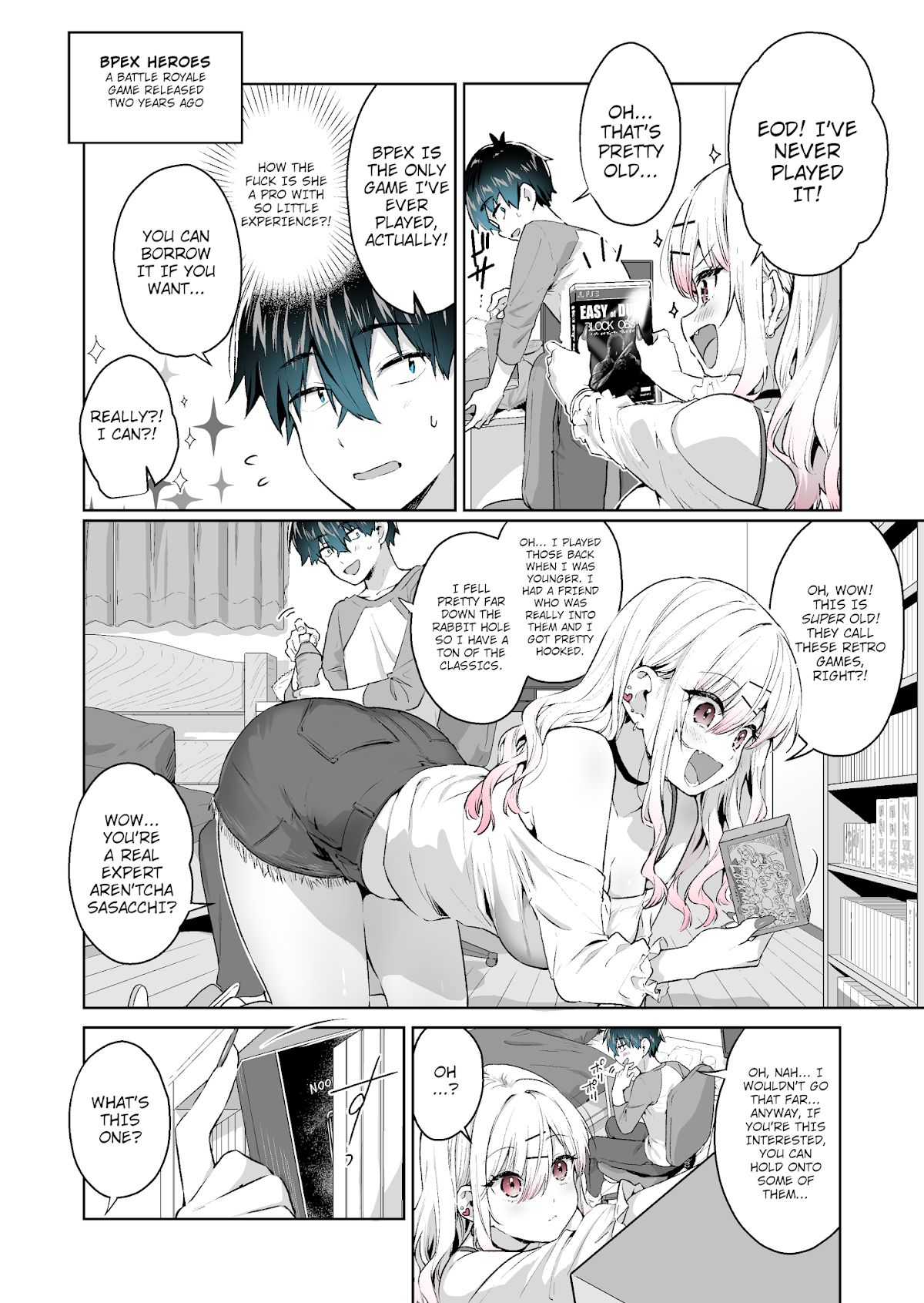 I want to be praised by a Gal Gamer! Chapter 7 page 2 - Chapter 7