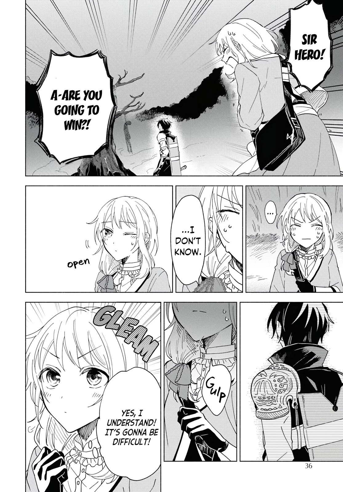 I Want to Become the Hero's Bride (￣∇￣)ゞ Chapter 1 page 23 - Chapter 1