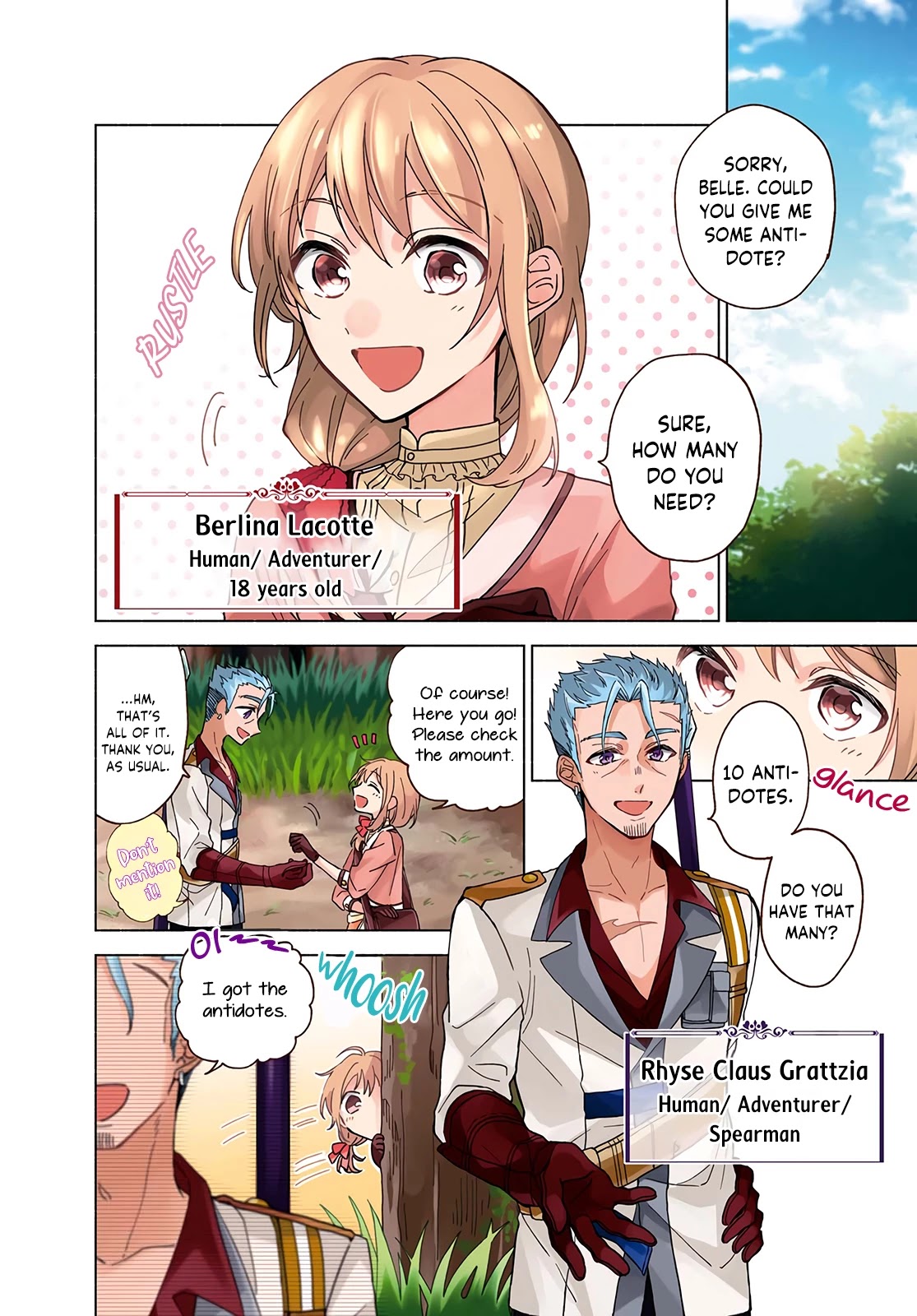 I Want to Become the Hero's Bride (￣∇￣)ゞ Chapter 1 page 3 - Chapter 1