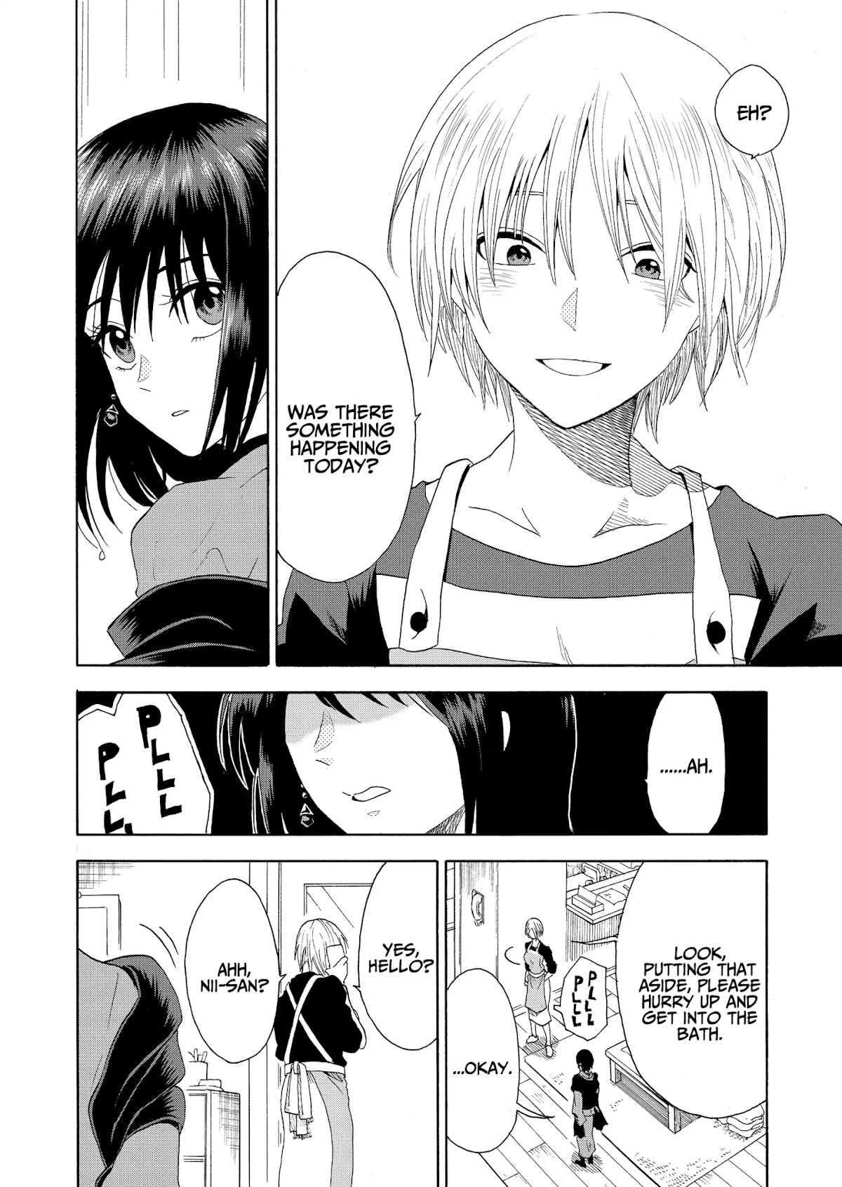 I want to cry with you on Thursday. Chapter 1 page 37 - Chapter 1: Kaoru and Kaede