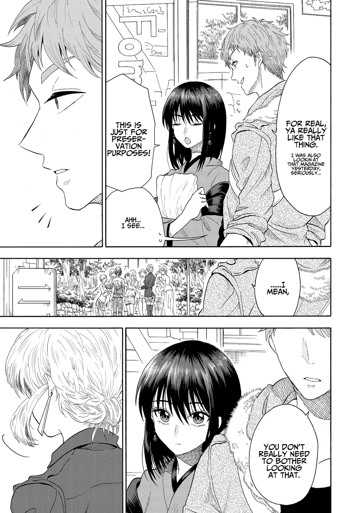 I want to cry with you on Thursday. Chapter 1 page 8 - Chapter 1: Kaoru and Kaede