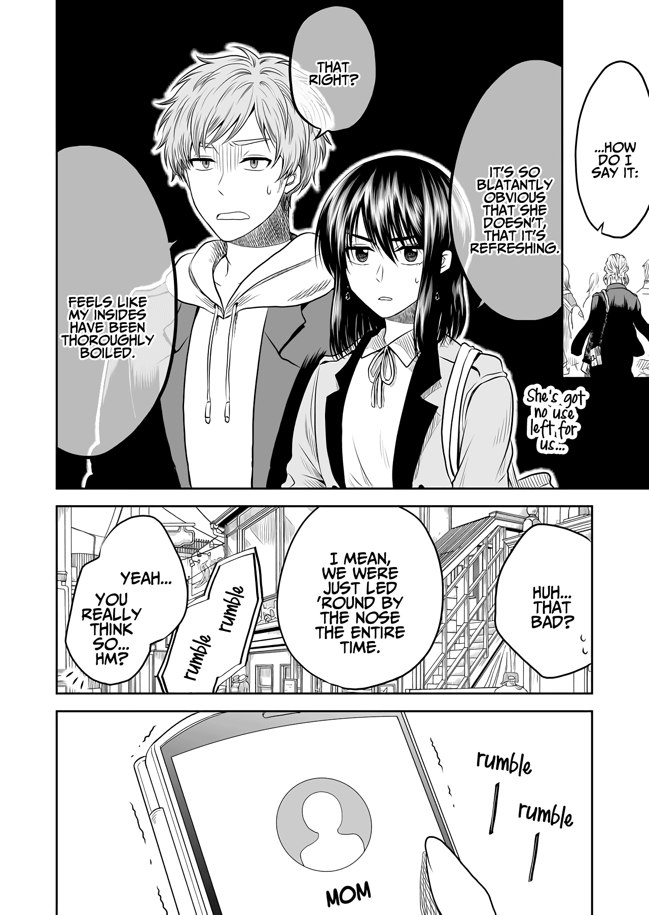 I want to cry with you on Thursday. Chapter 11 page 4 - Chapter 11: Doing The Same