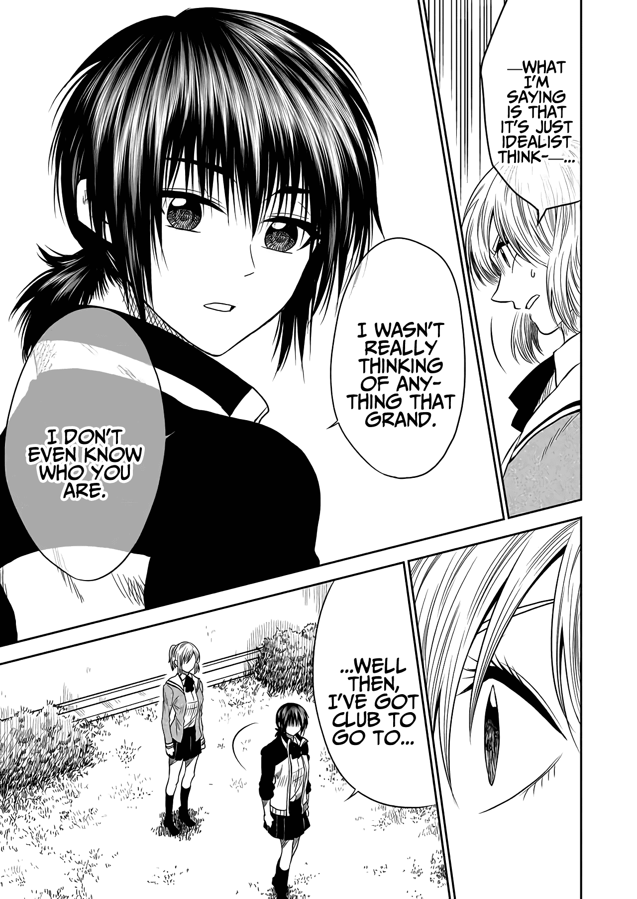 I want to cry with you on Thursday. Chapter 14 page 13 - Chapter 14: A Past That Cannot Be Undone