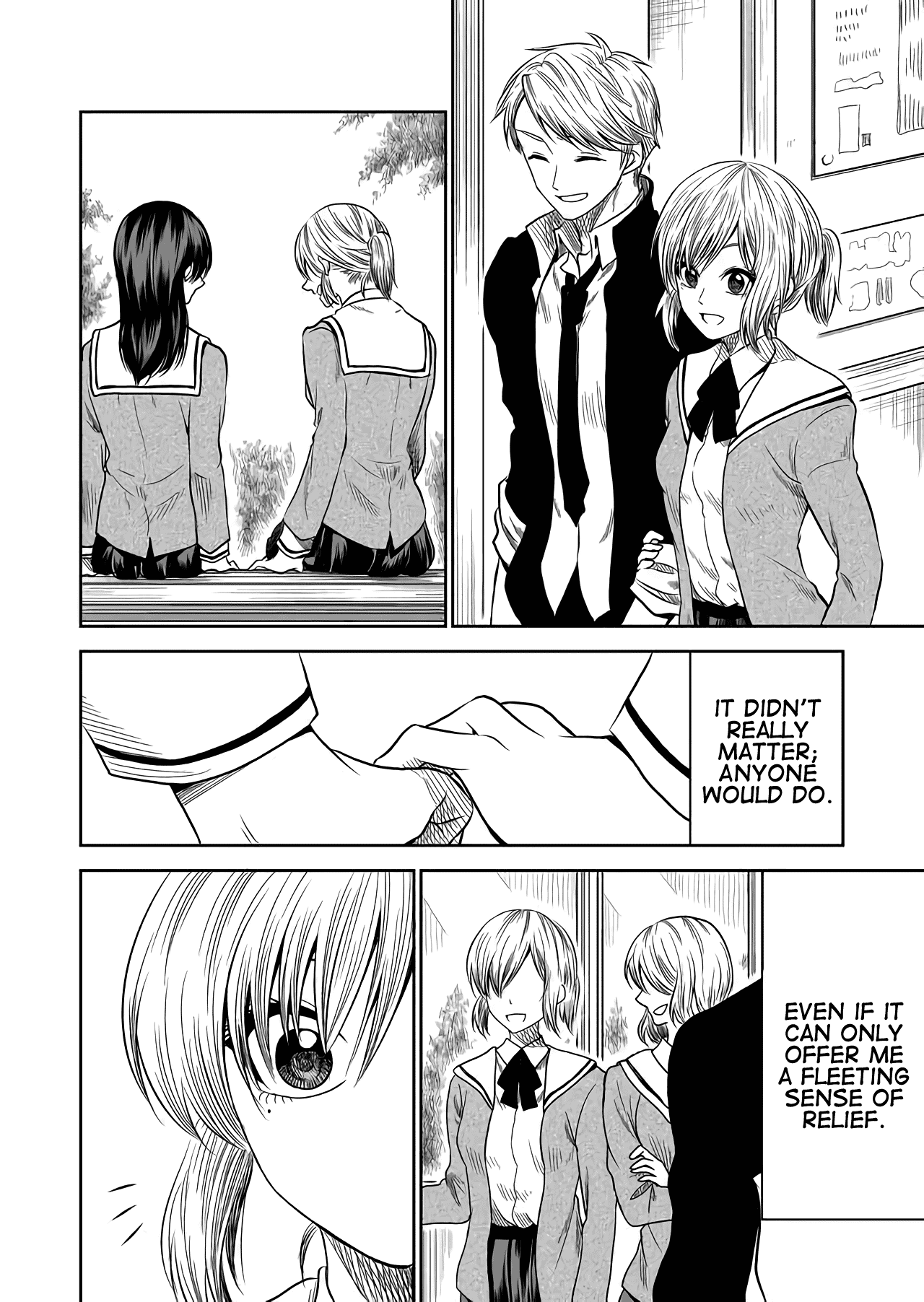I want to cry with you on Thursday. Chapter 14 page 4 - Chapter 14: A Past That Cannot Be Undone