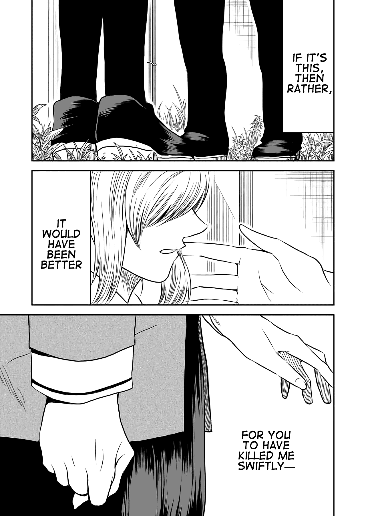 I want to cry with you on Thursday. Chapter 14 page 9 - Chapter 14: A Past That Cannot Be Undone